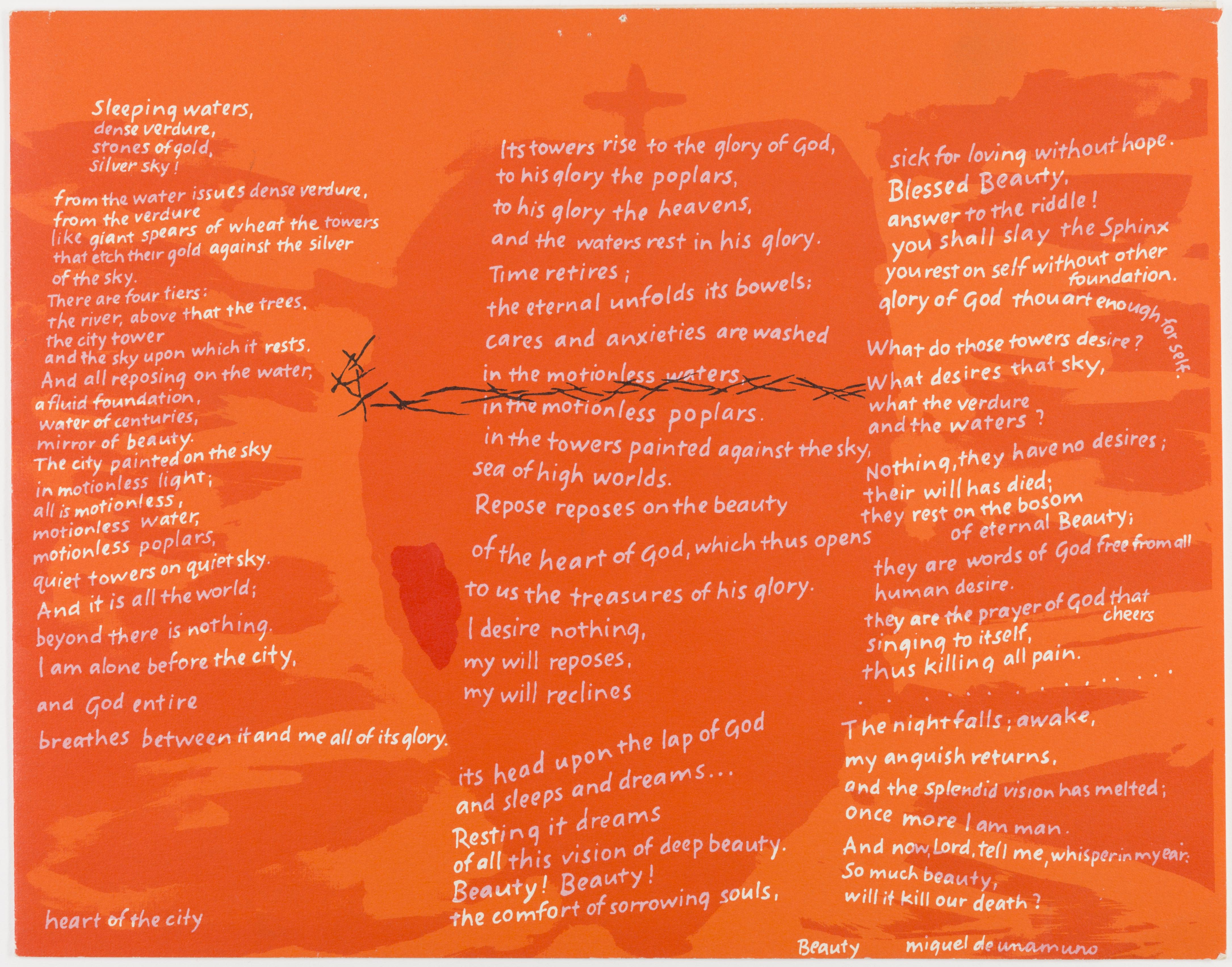 Corita Kent, Untitled, 1962