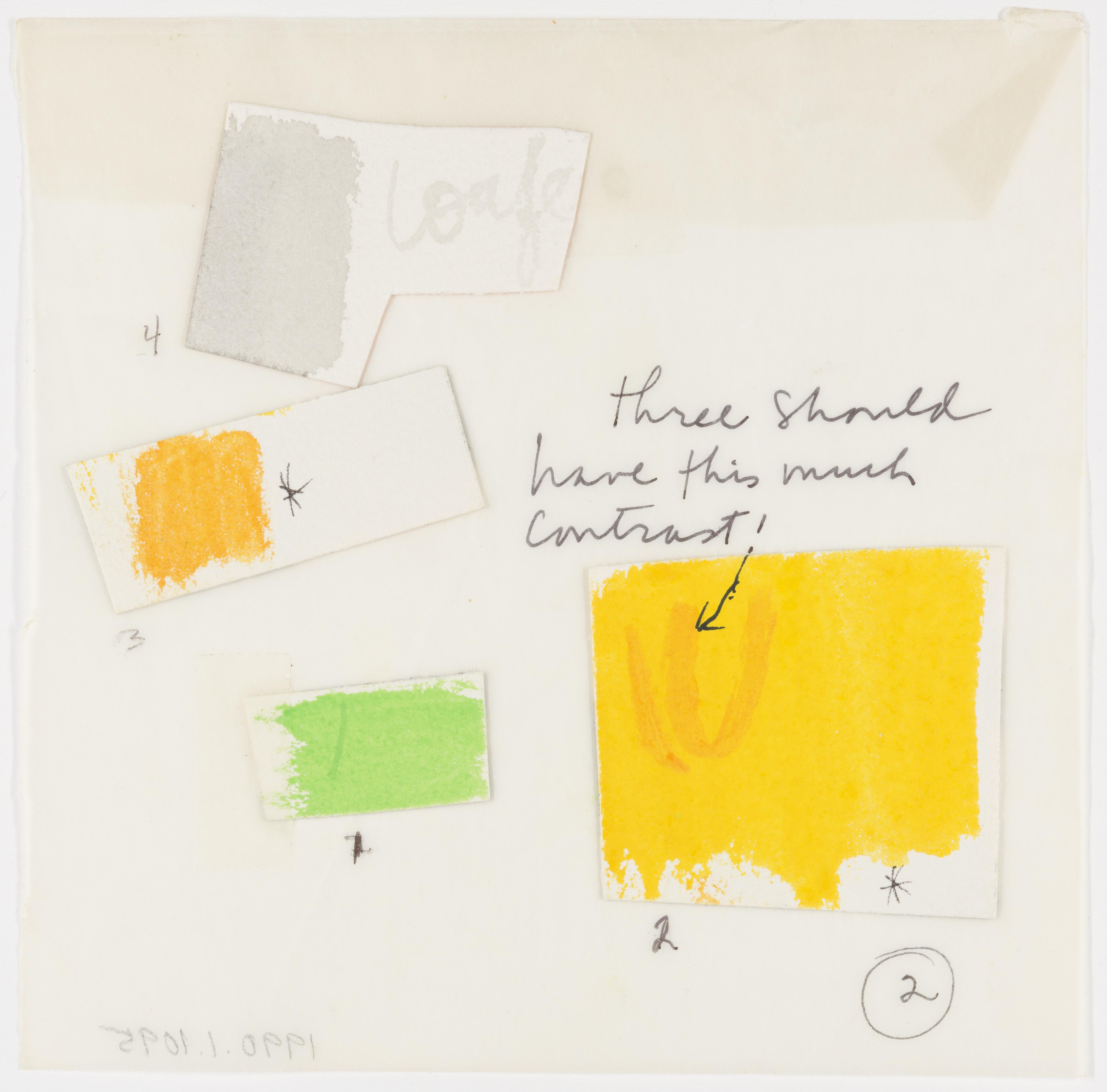 Corita Kent, Untitled, 1980