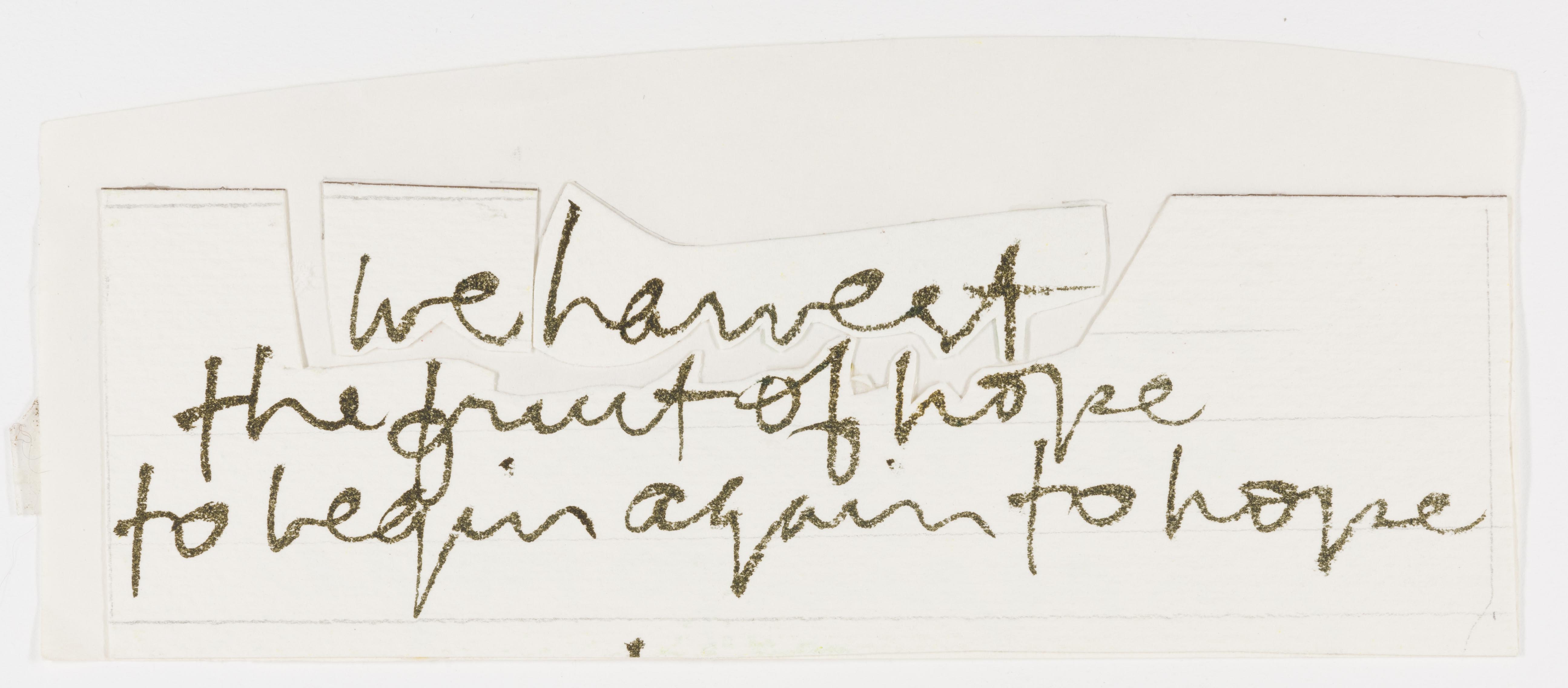 Corita Kent, Untitled, 1980