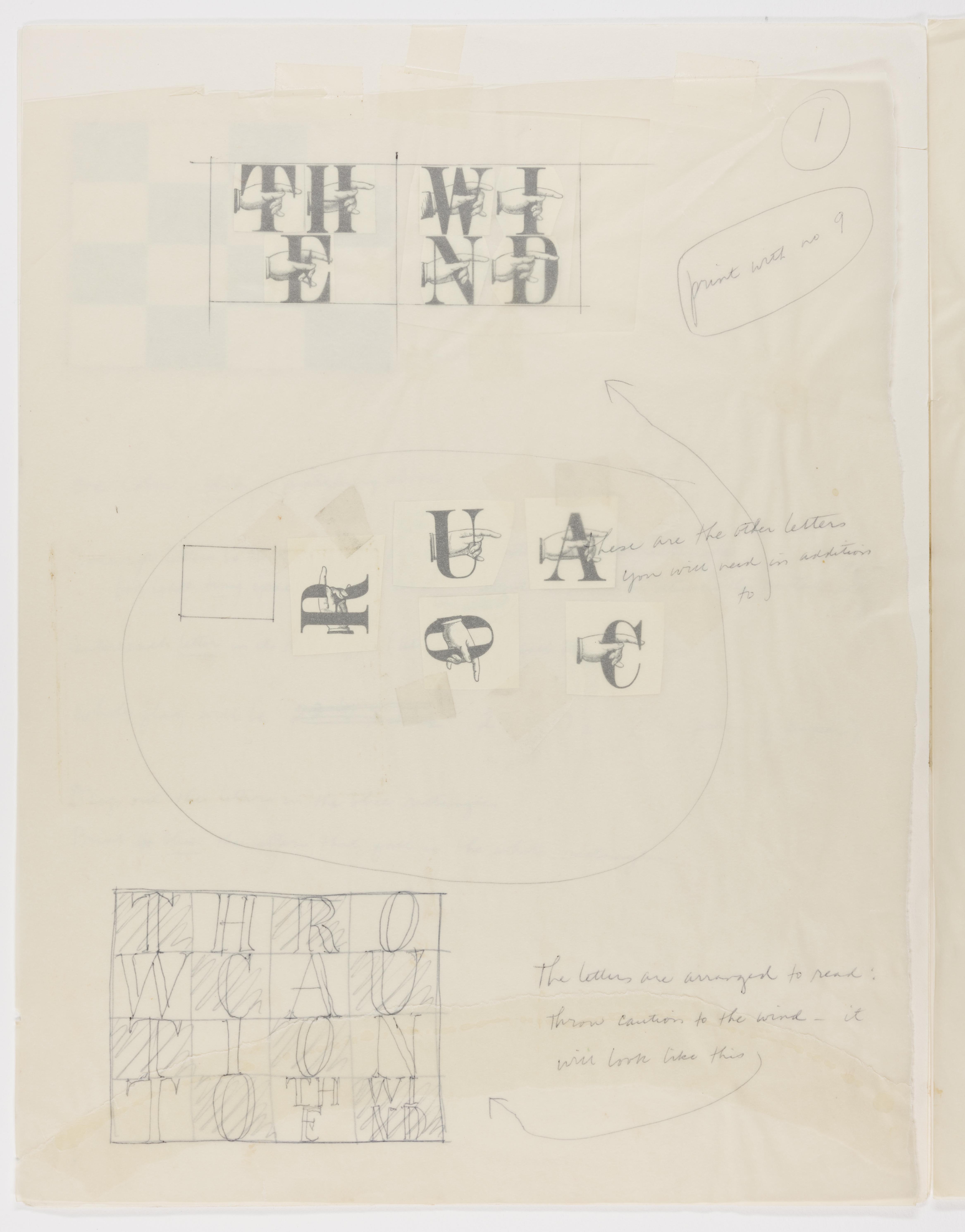 Corita Kent, Untitled, 1968