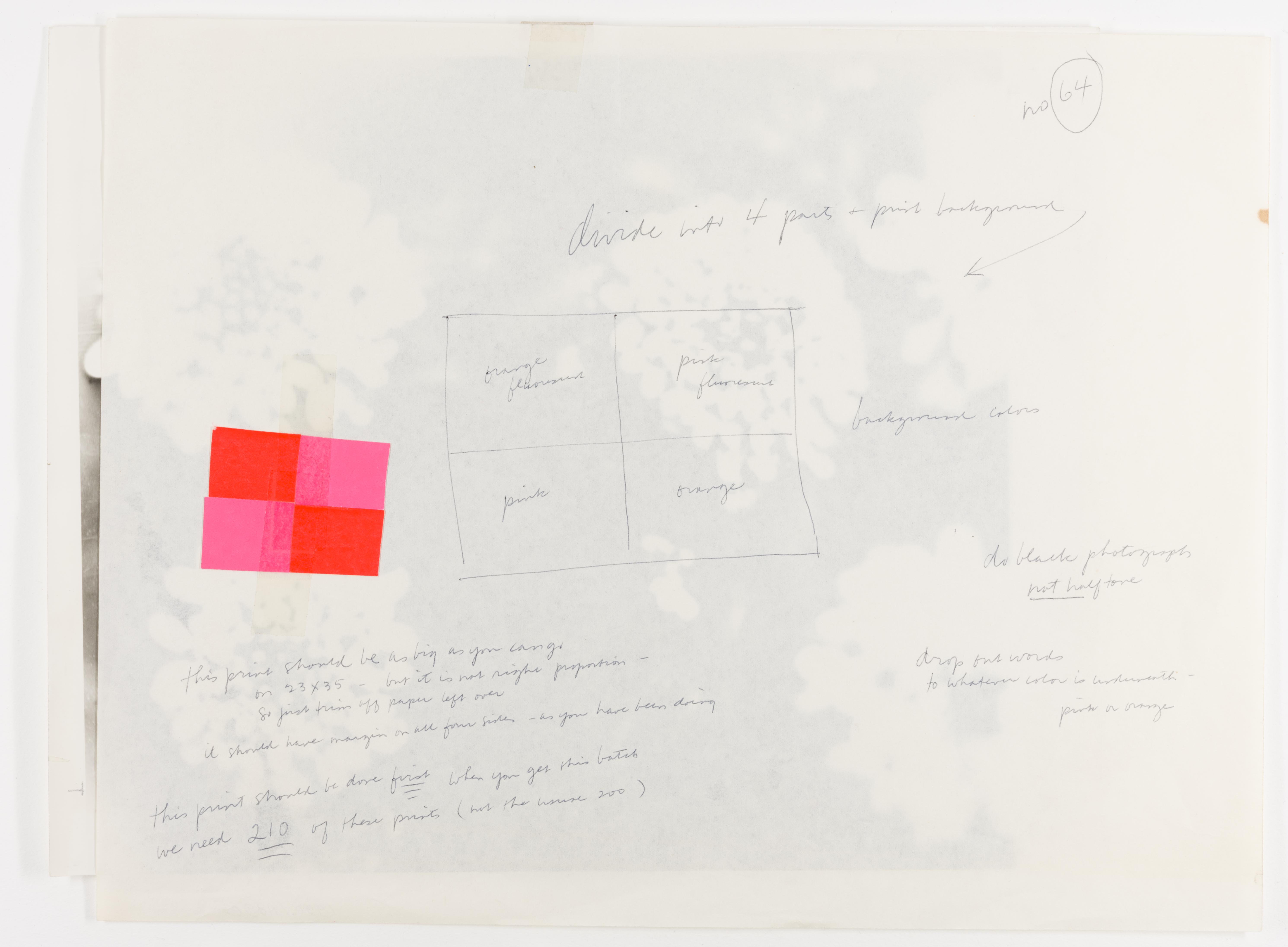 Corita Kent, Untitled, 1968