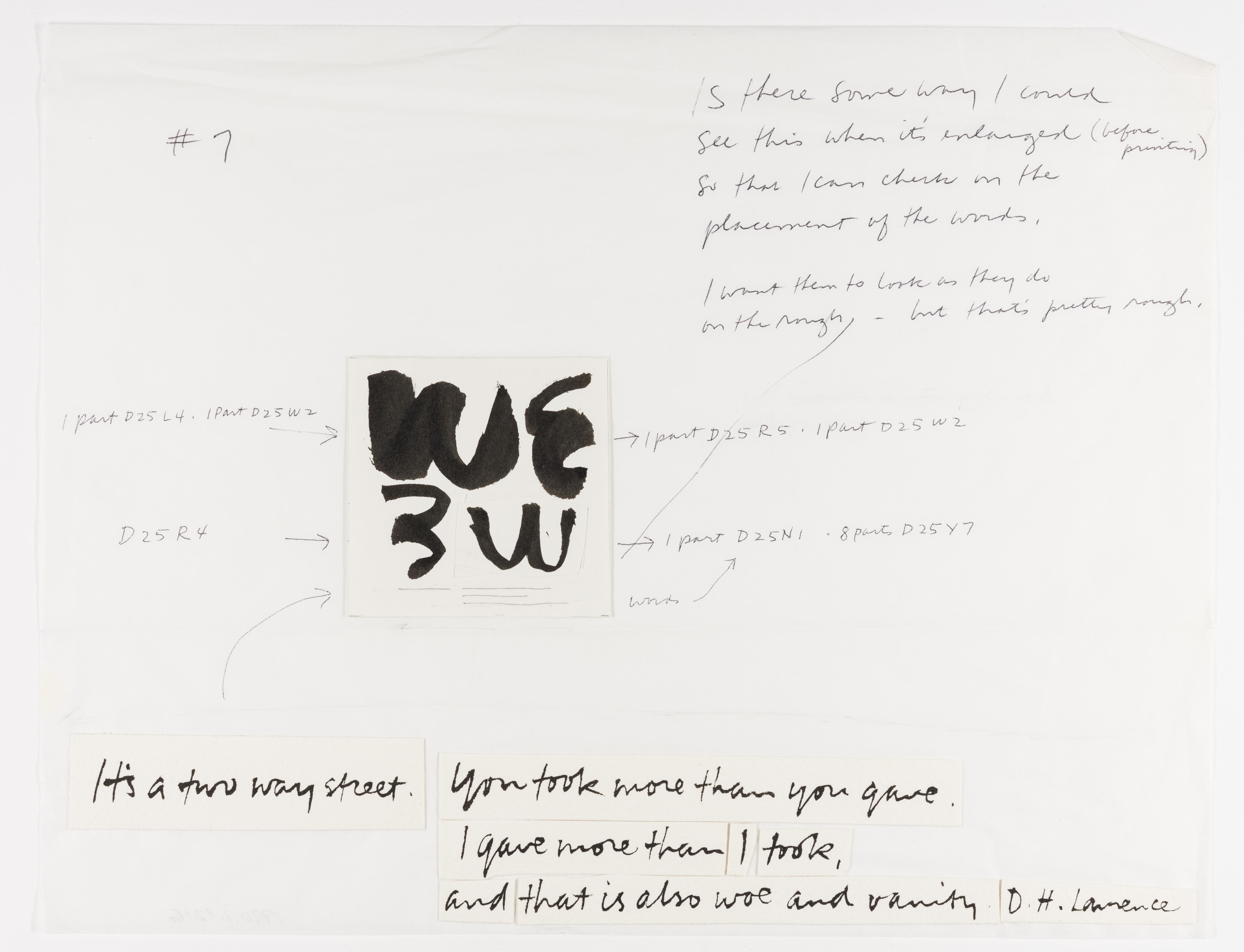 Corita Kent, Untitled, 1986