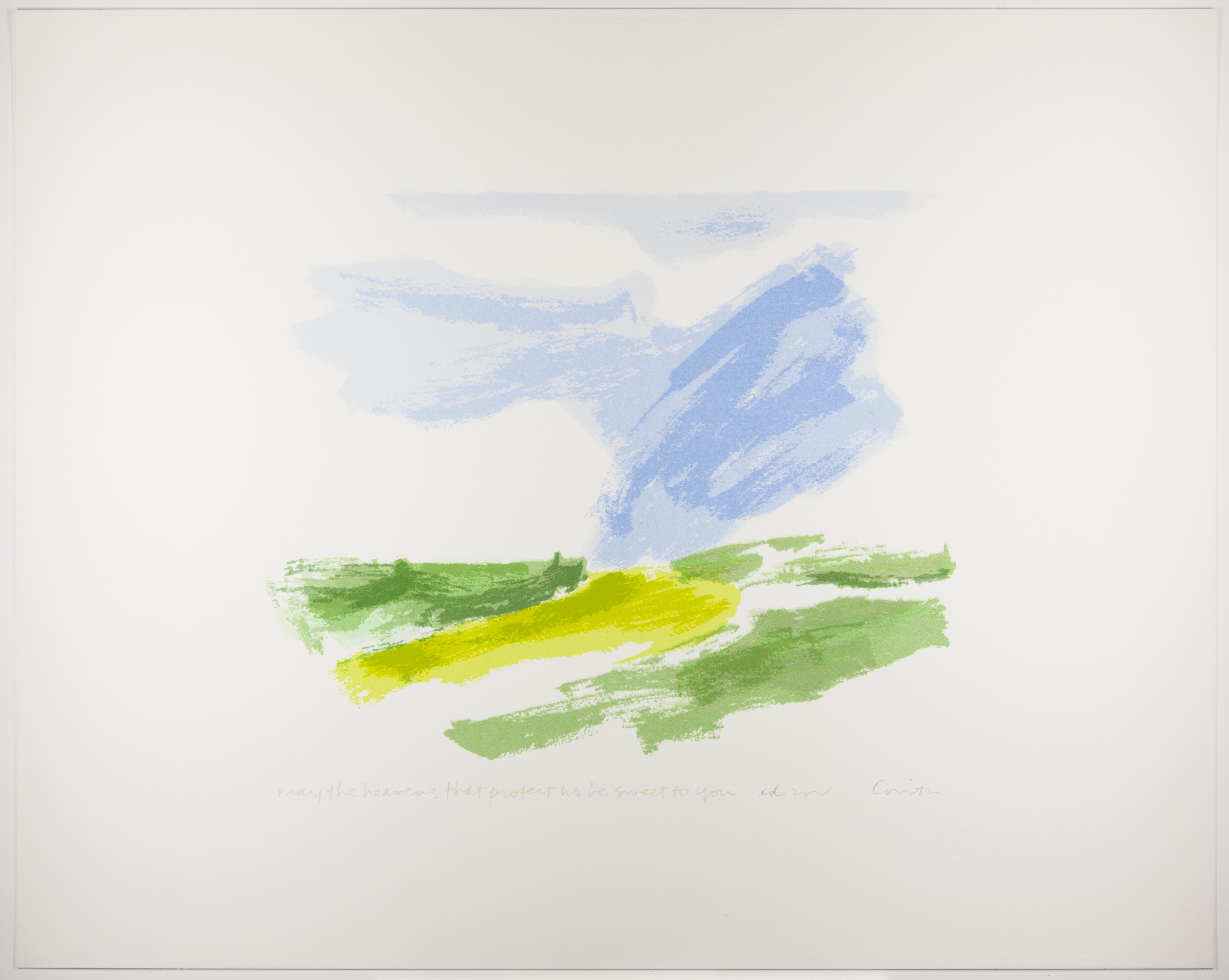 Corita Kent, heavens, 1982