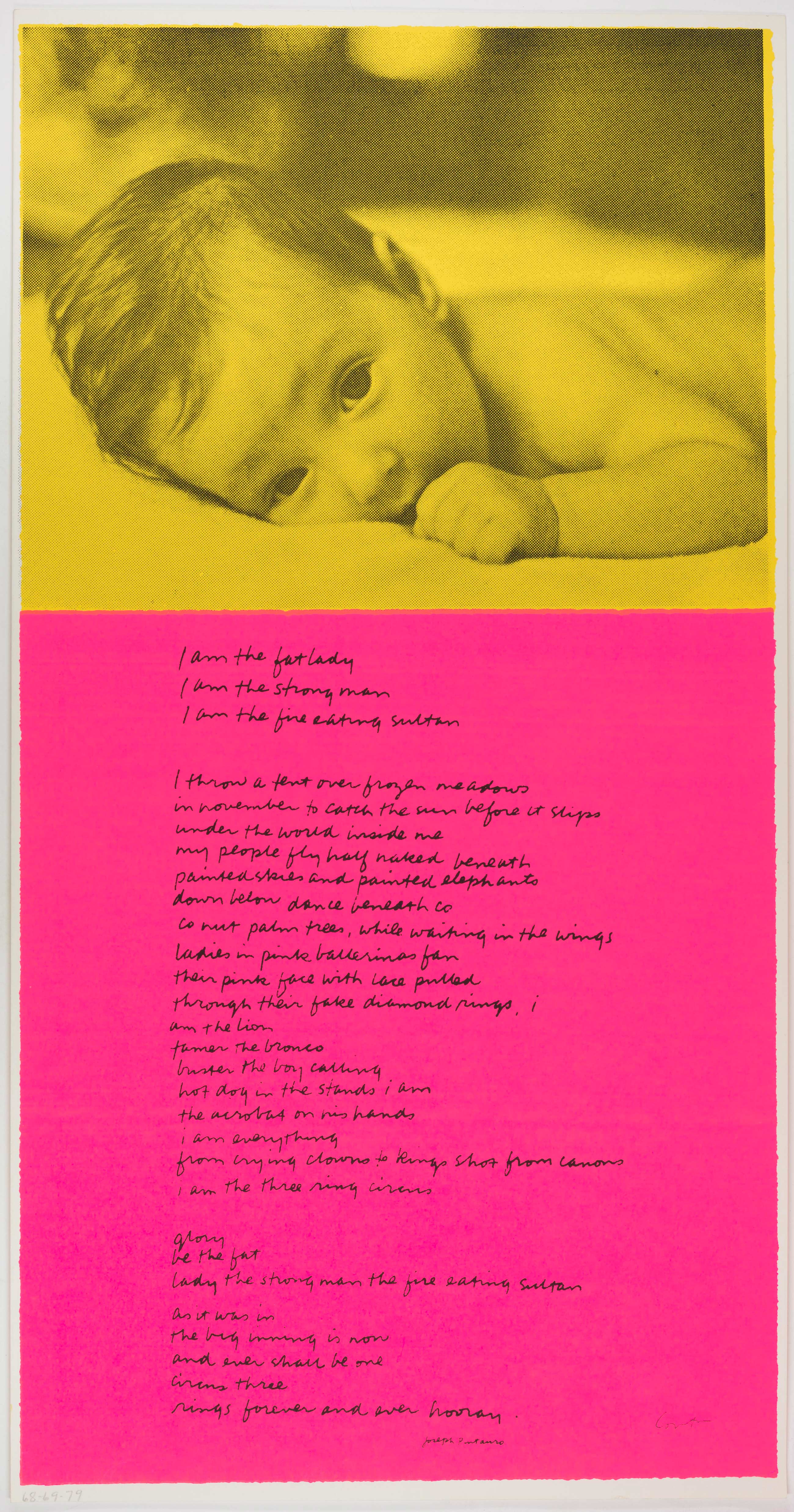 Corita Kent, christy, 1969