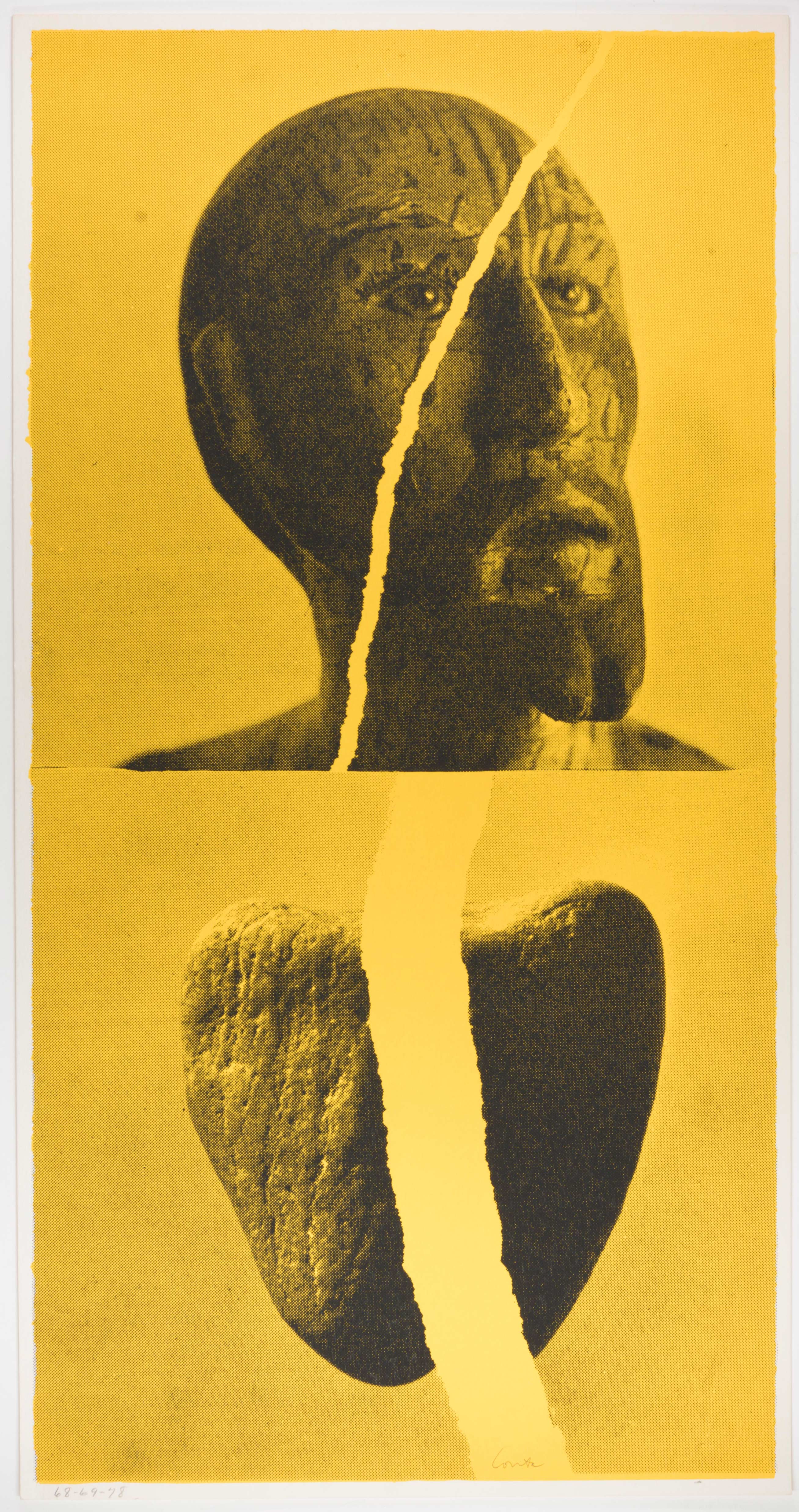 Corita Kent, sacred heart, 1969