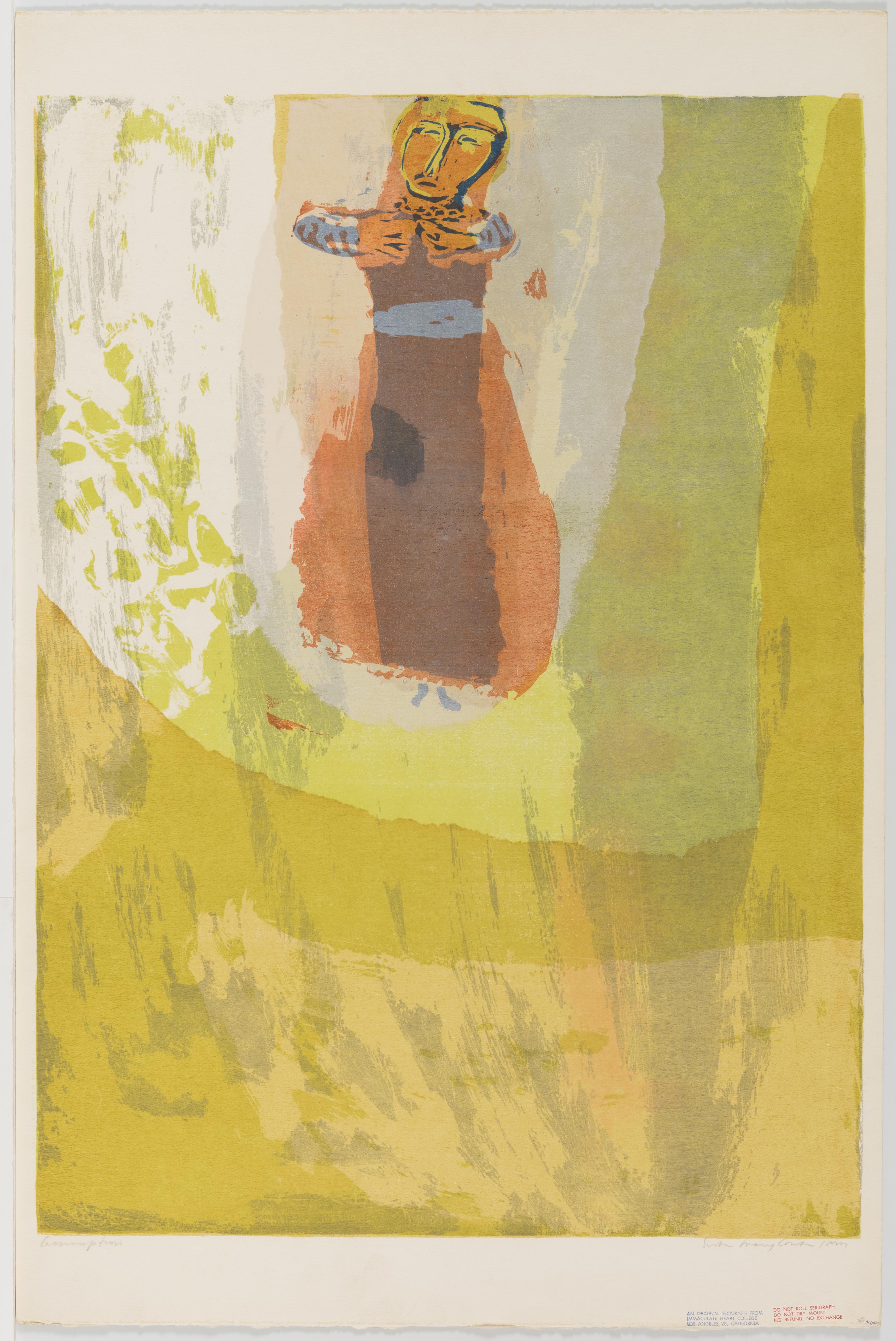 Corita Kent, assumption, 1960