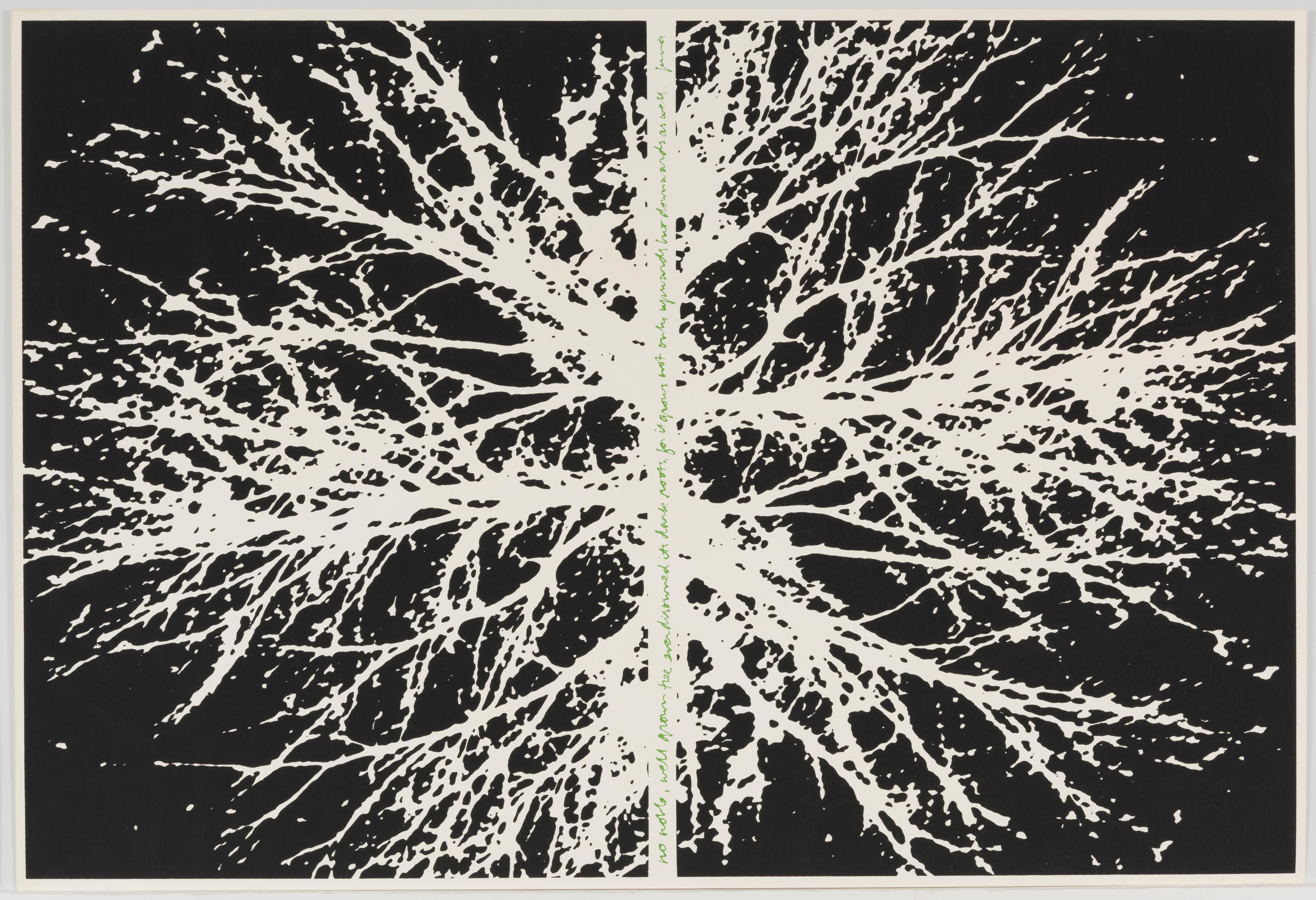 Corita Kent, downwards as well, 1972