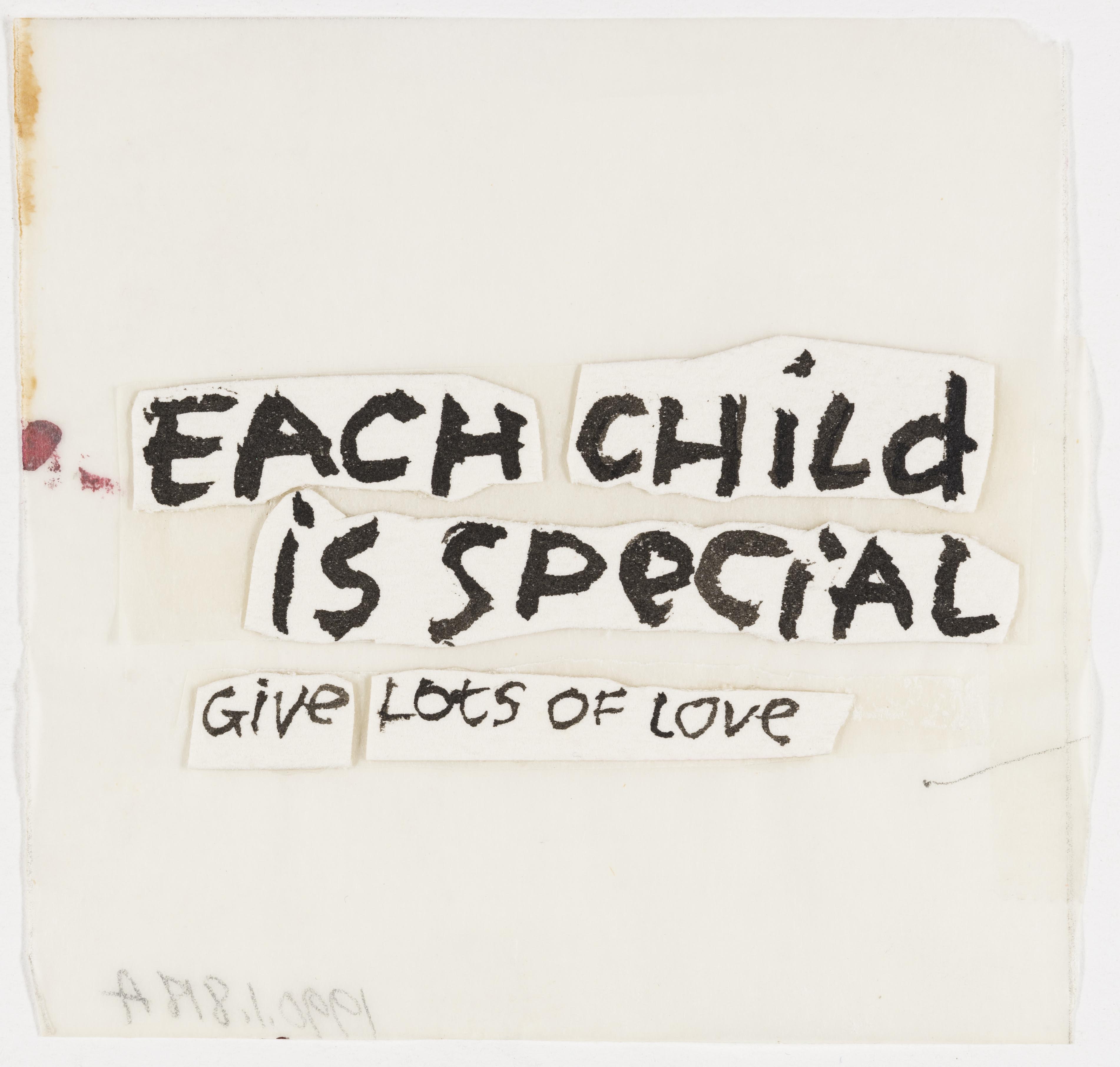 Corita Kent, Untitled, 1981