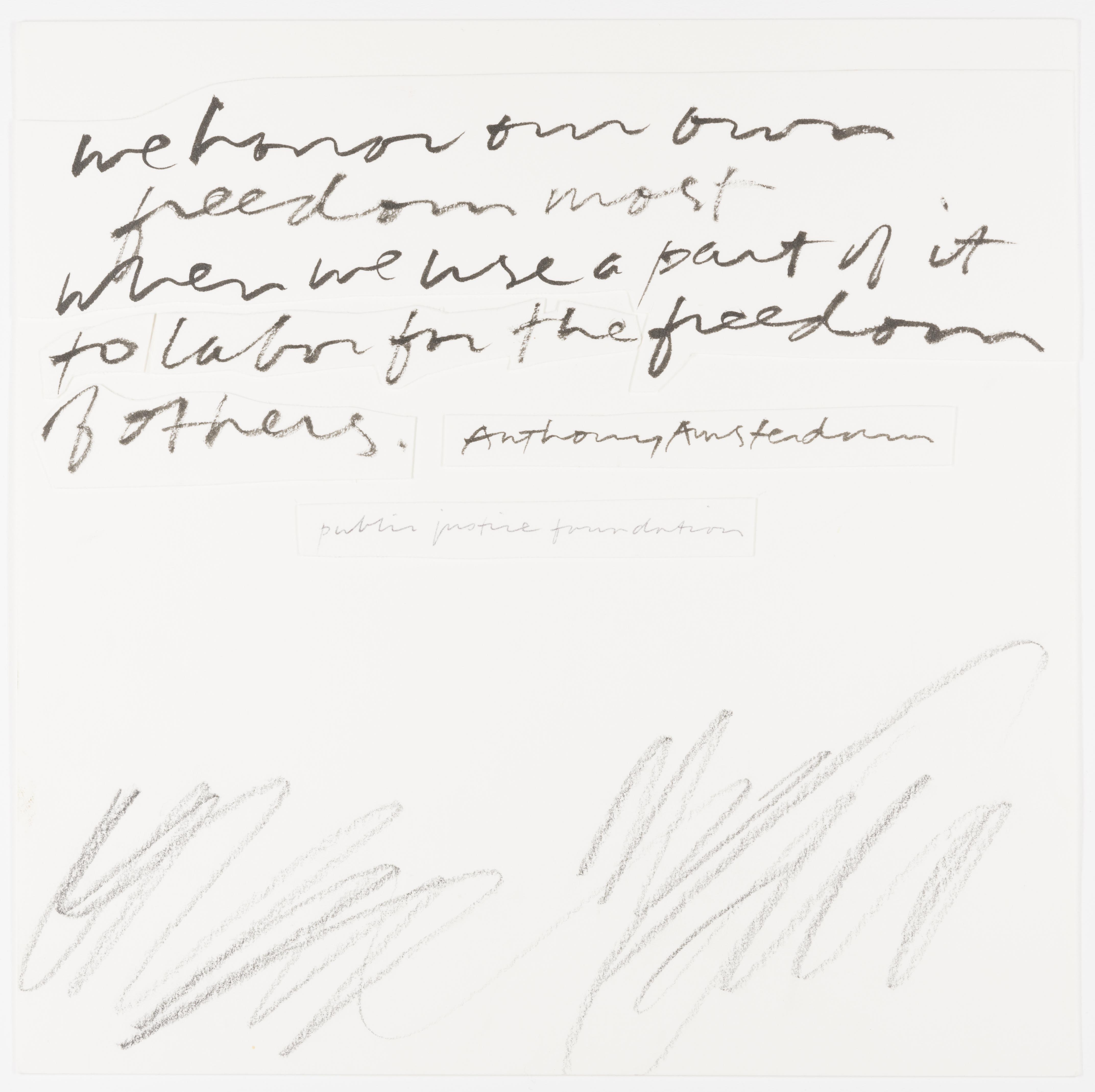 Corita Kent, Untitled, 1985