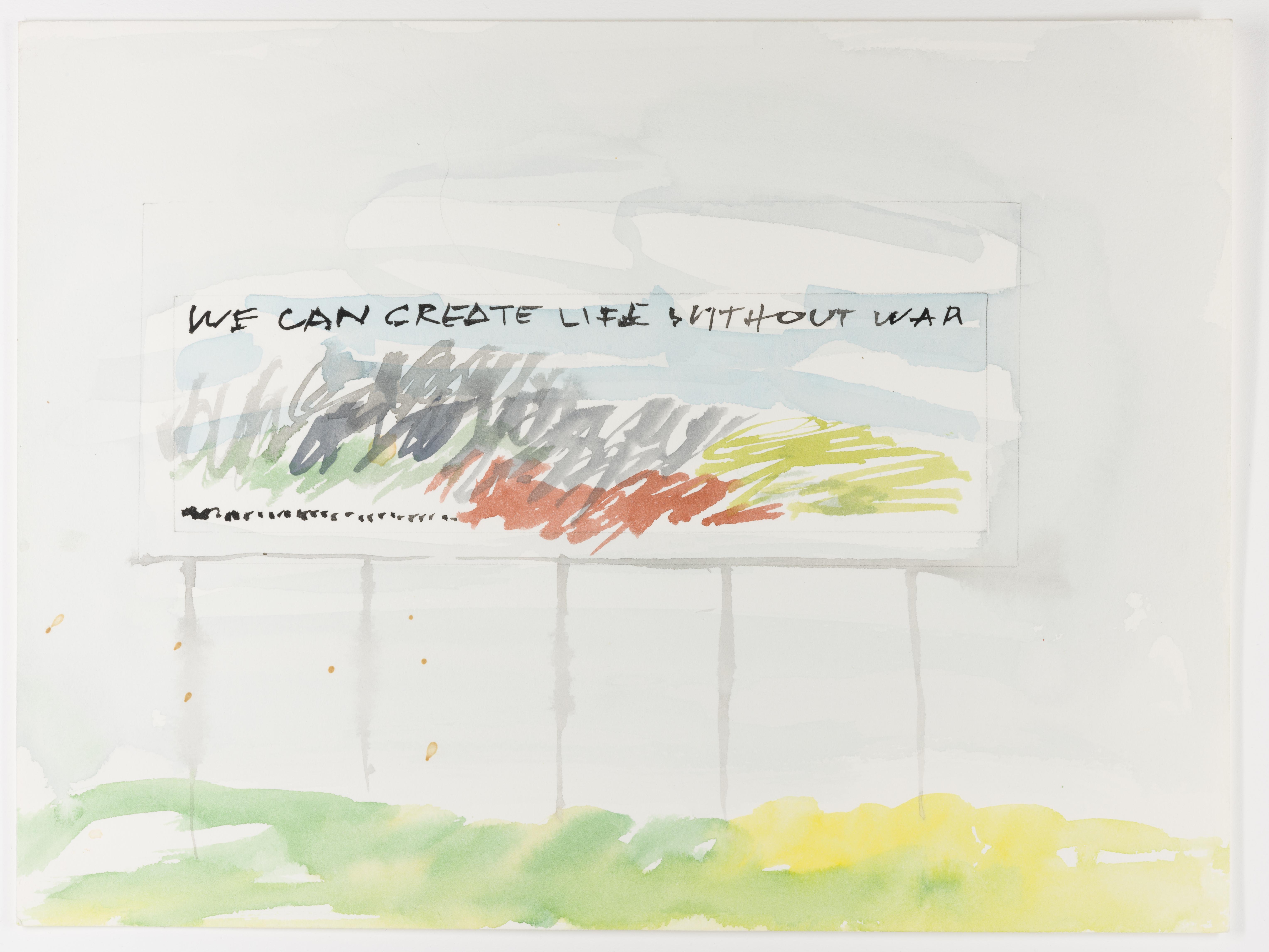Corita Kent, We Can Create Life, 1984-1985