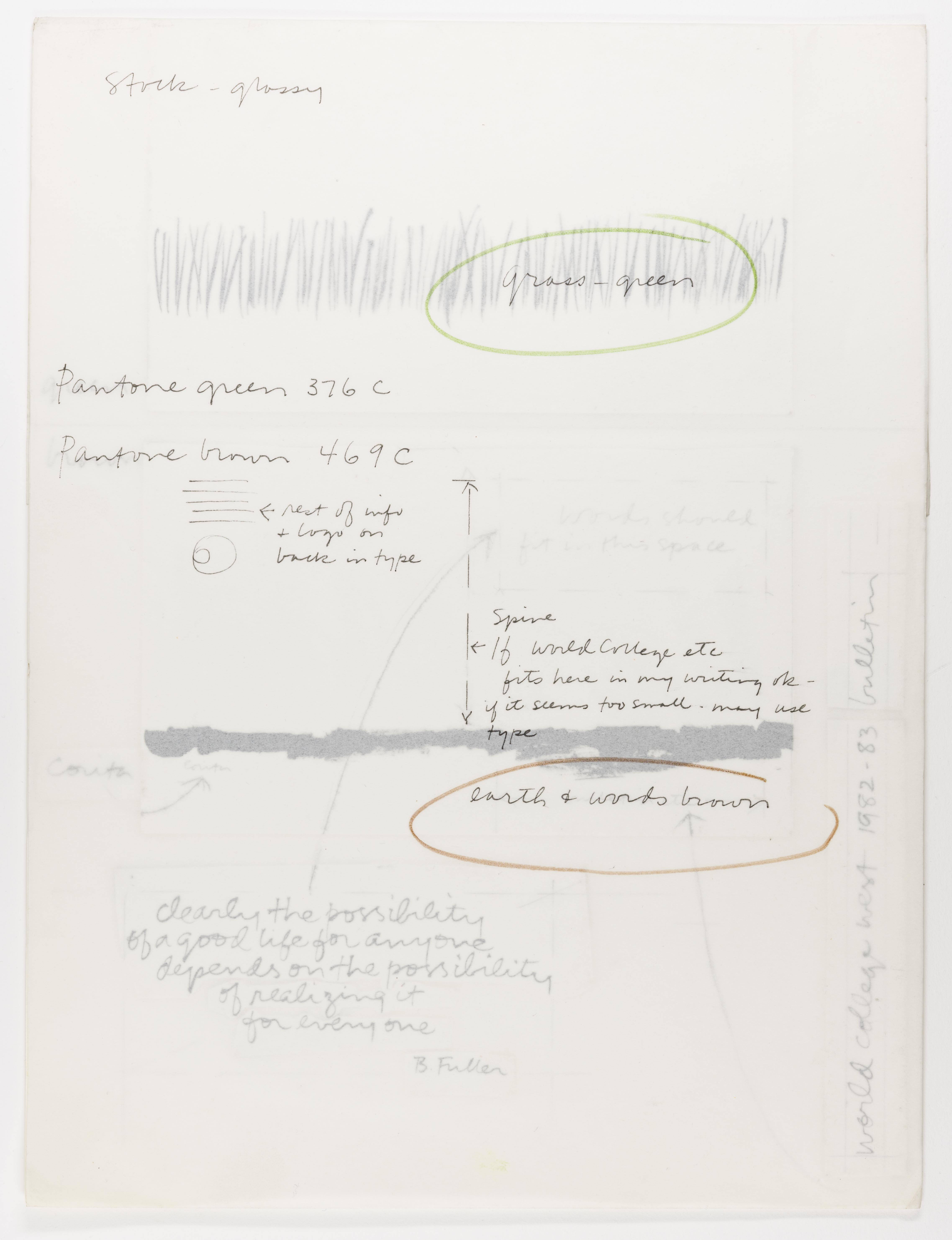 Corita Kent, Untitled, 1982