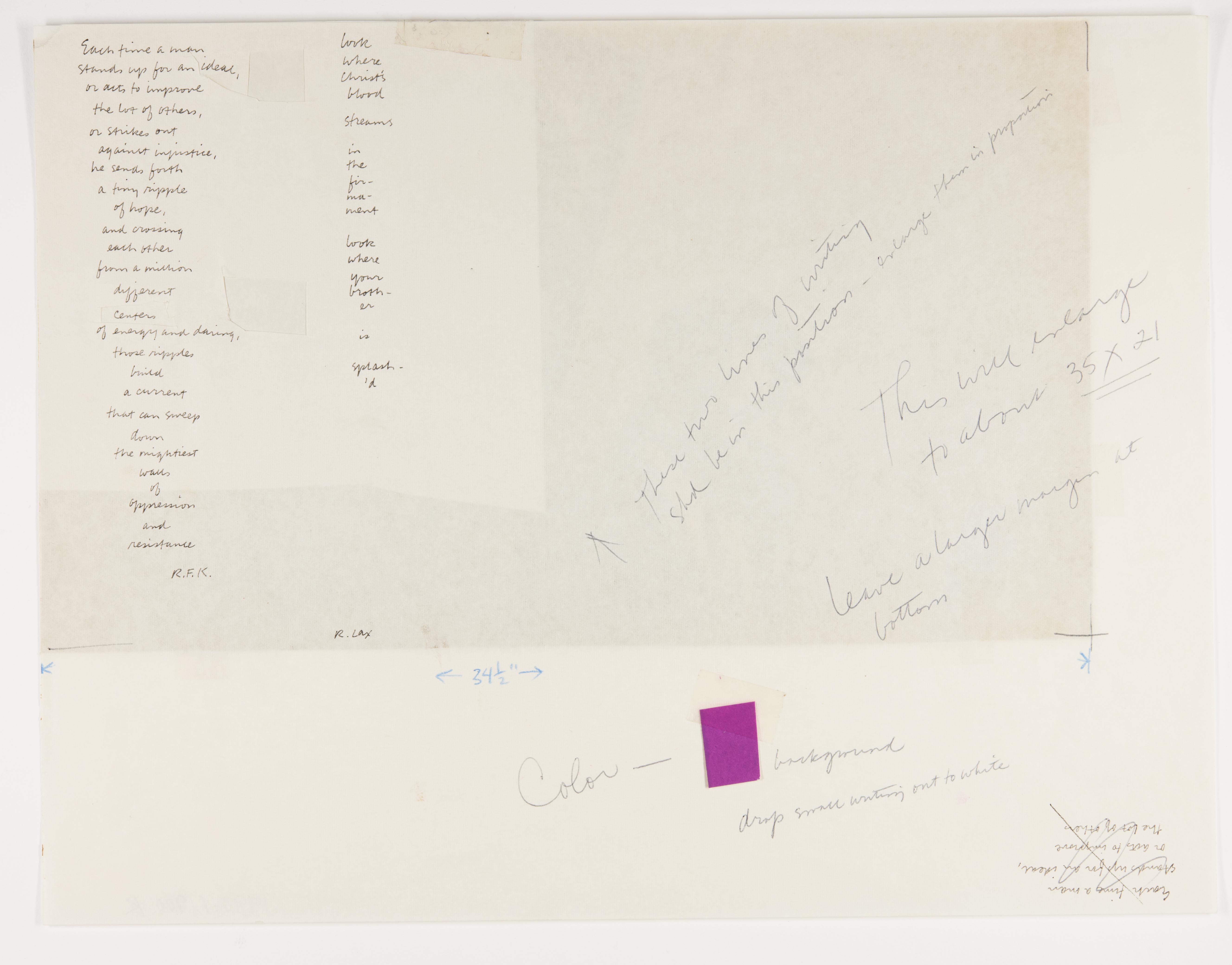 Corita Kent, Untitled, 1968