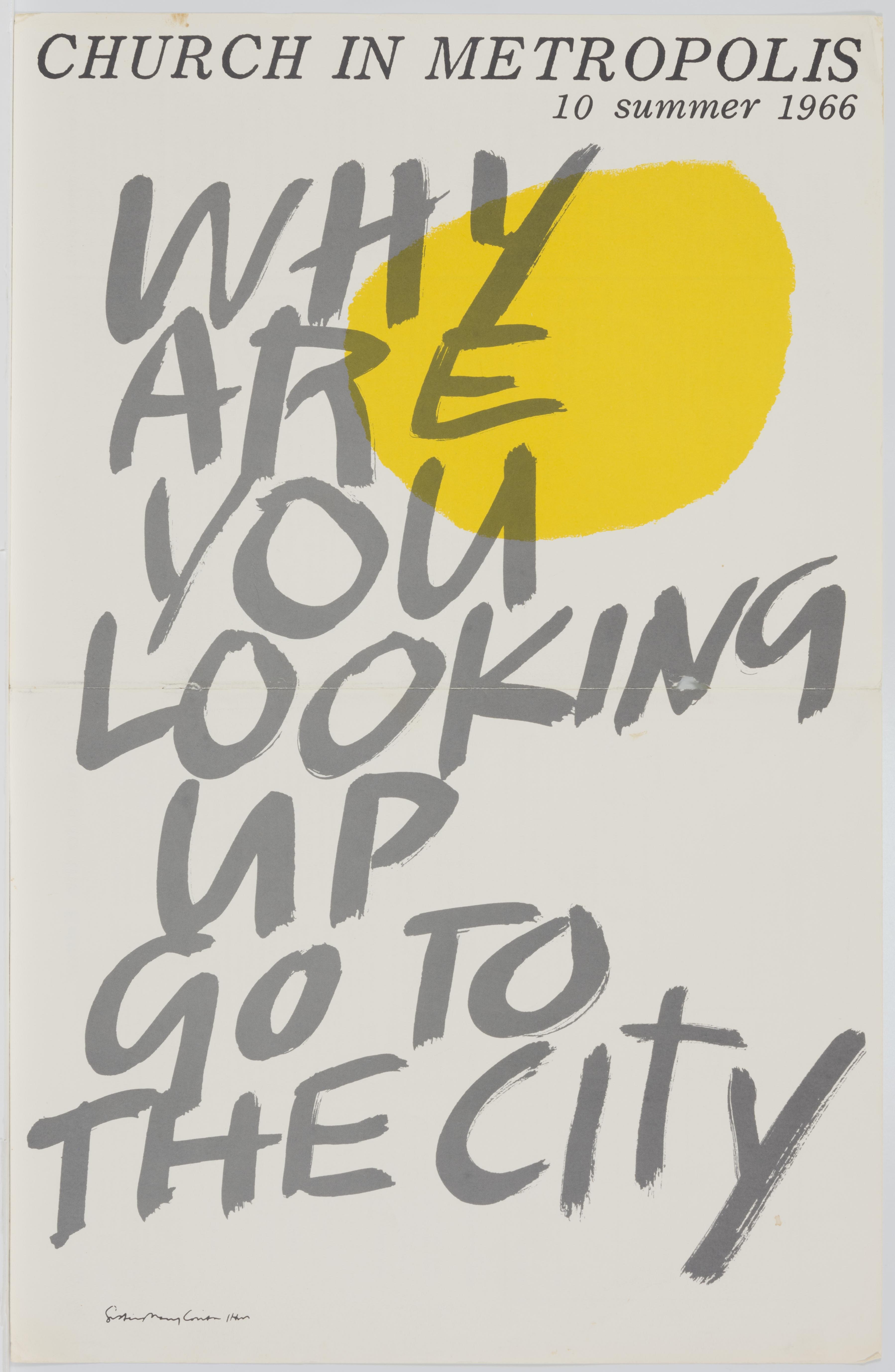 Corita Kent, Looking Up, 1966