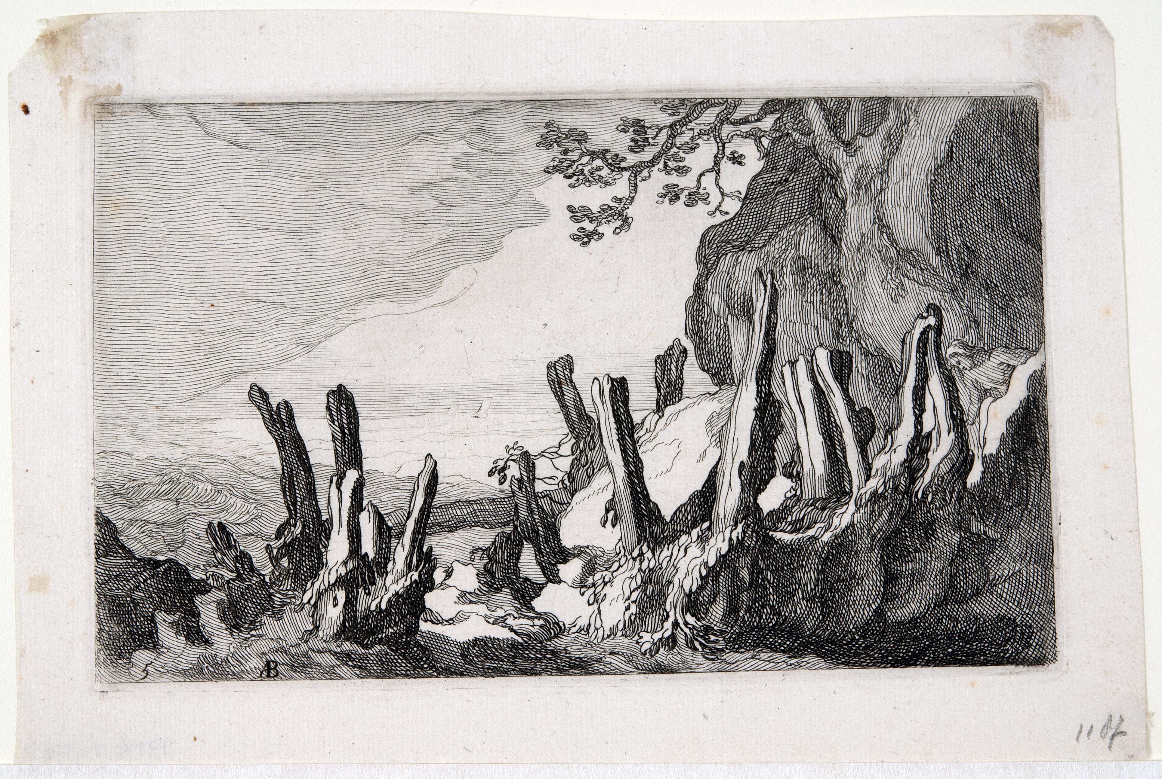 Abraham Bloemaert, Landscapes with Farmhouses #5, 1564-1651