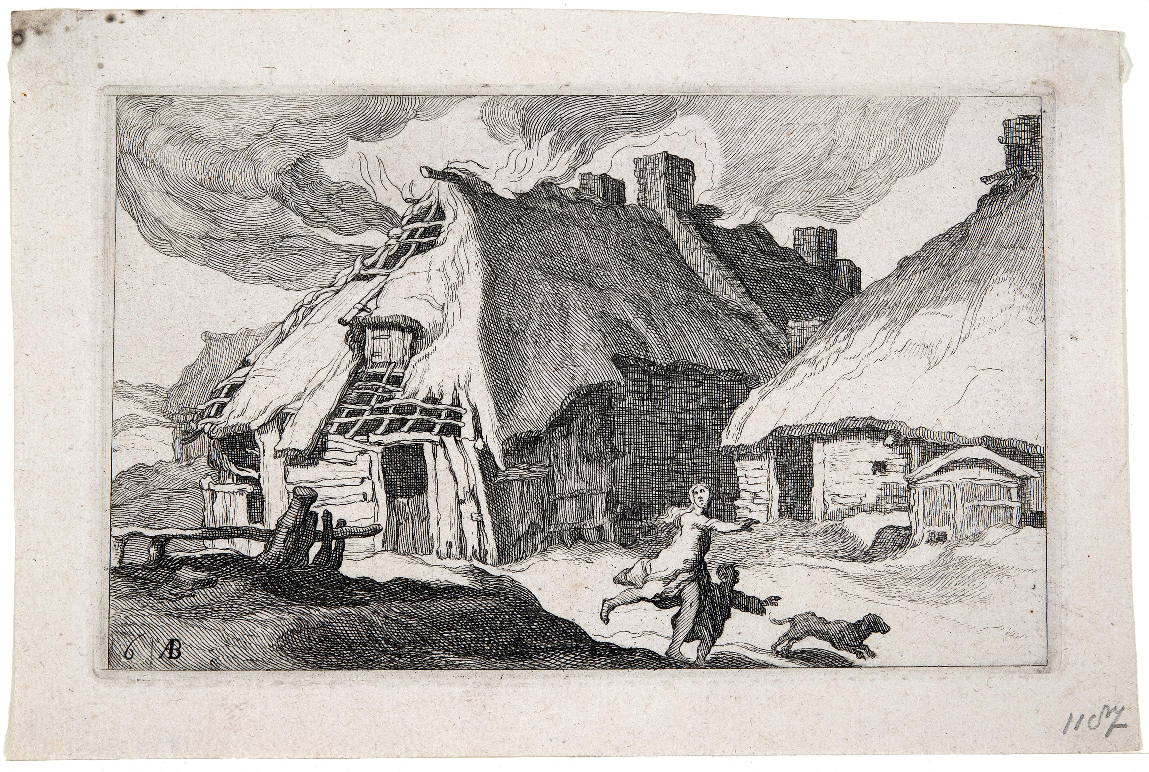Abraham Bloemaert, Landscapes with Farmhouses #6, 1564-1651