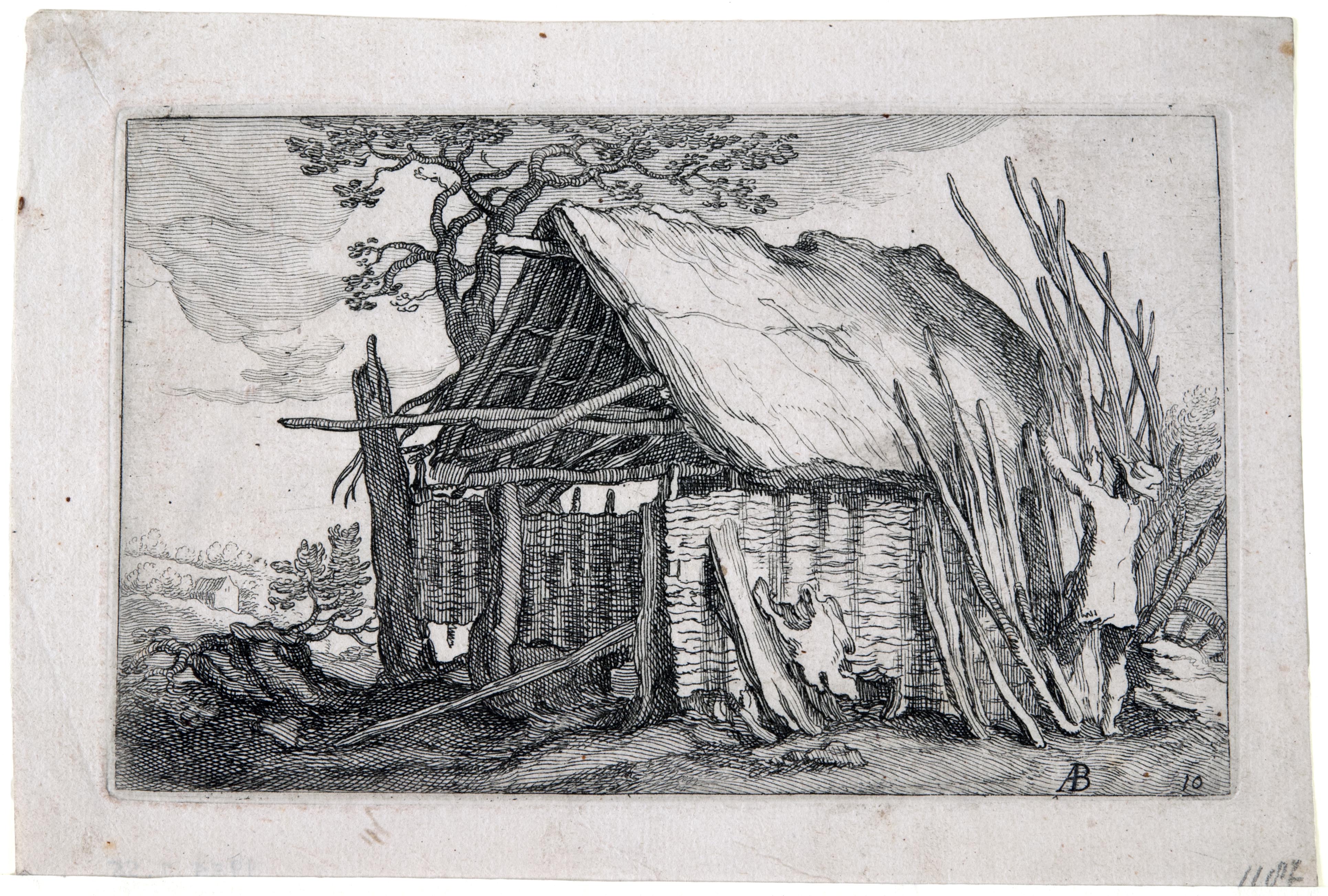 Abraham Bloemaert, Landscapes with Farmhouses #10, 1564-1651