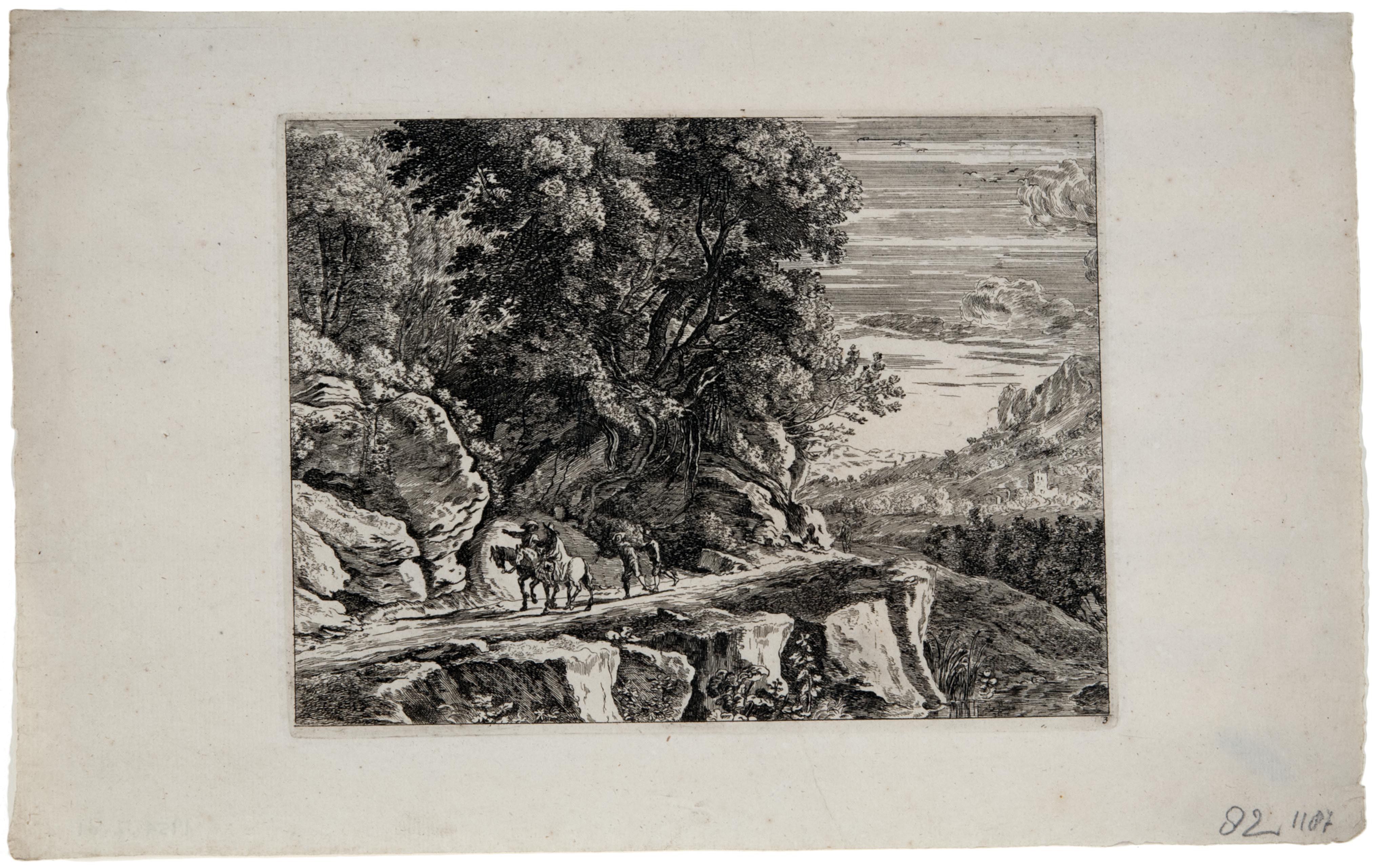 Anonymous, Landscape, 18th century