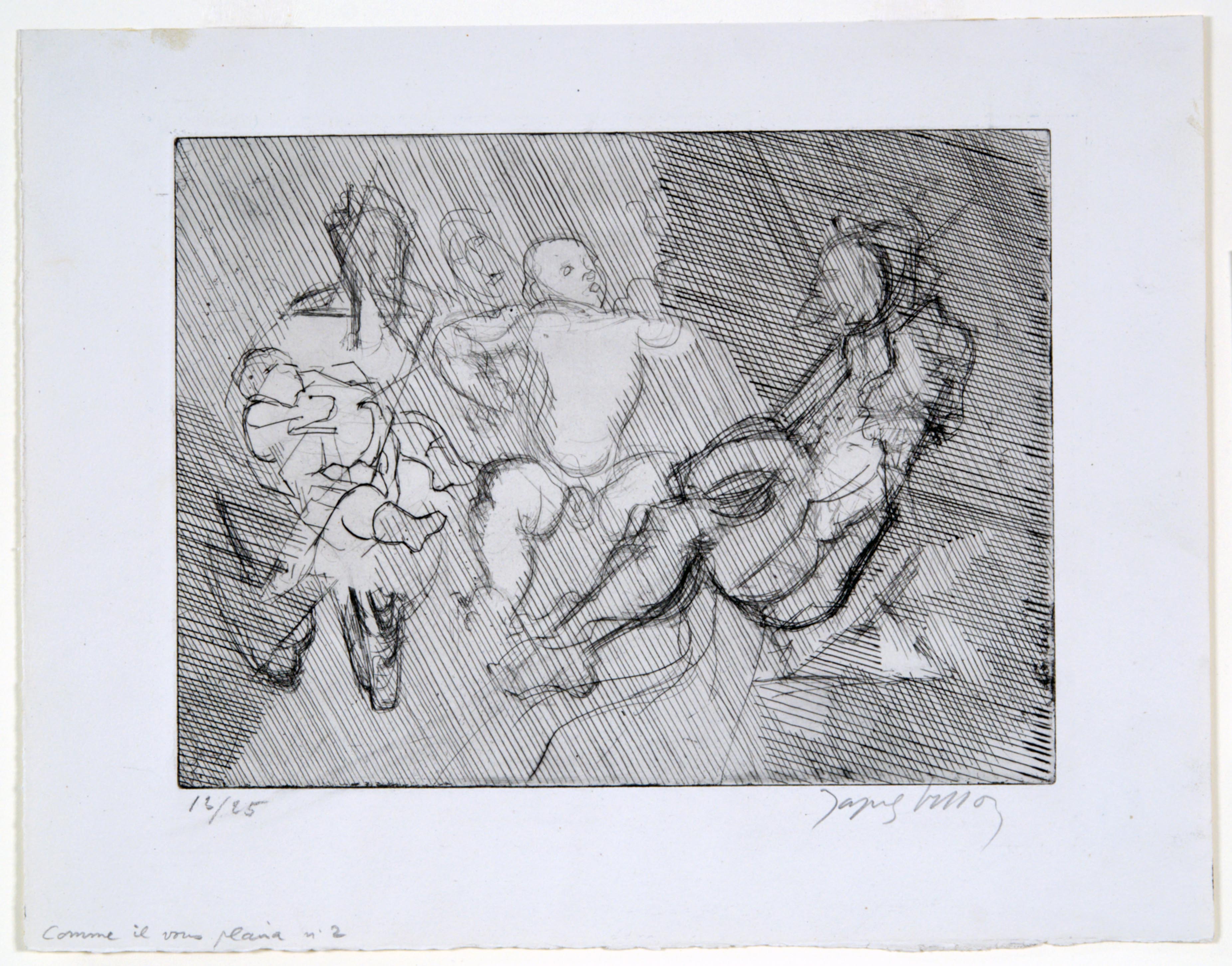 Jacques Villon, As You Like It No 2 (Dream or Nightmare), 1946