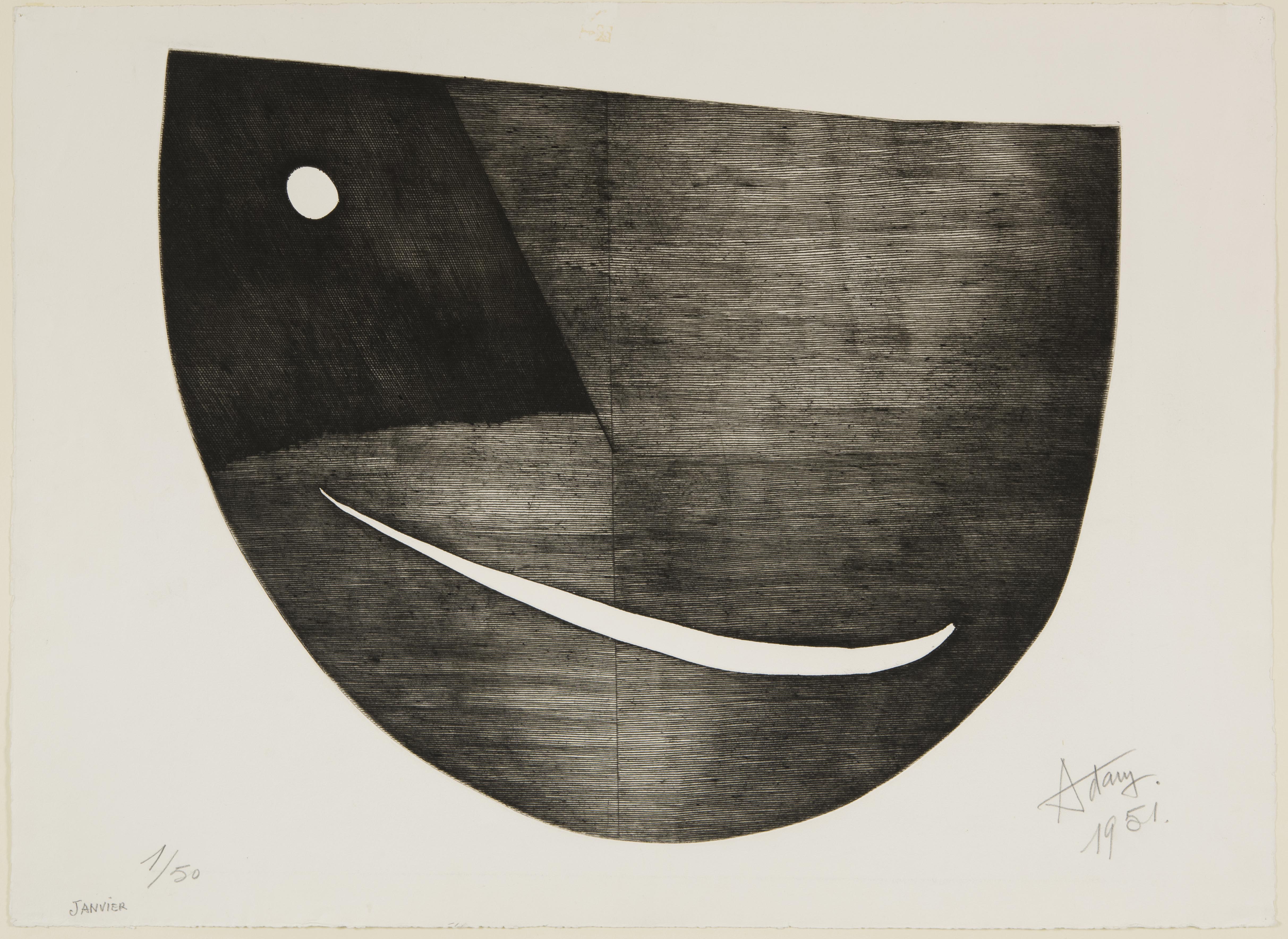 Henri Georges Adam, January, 1952