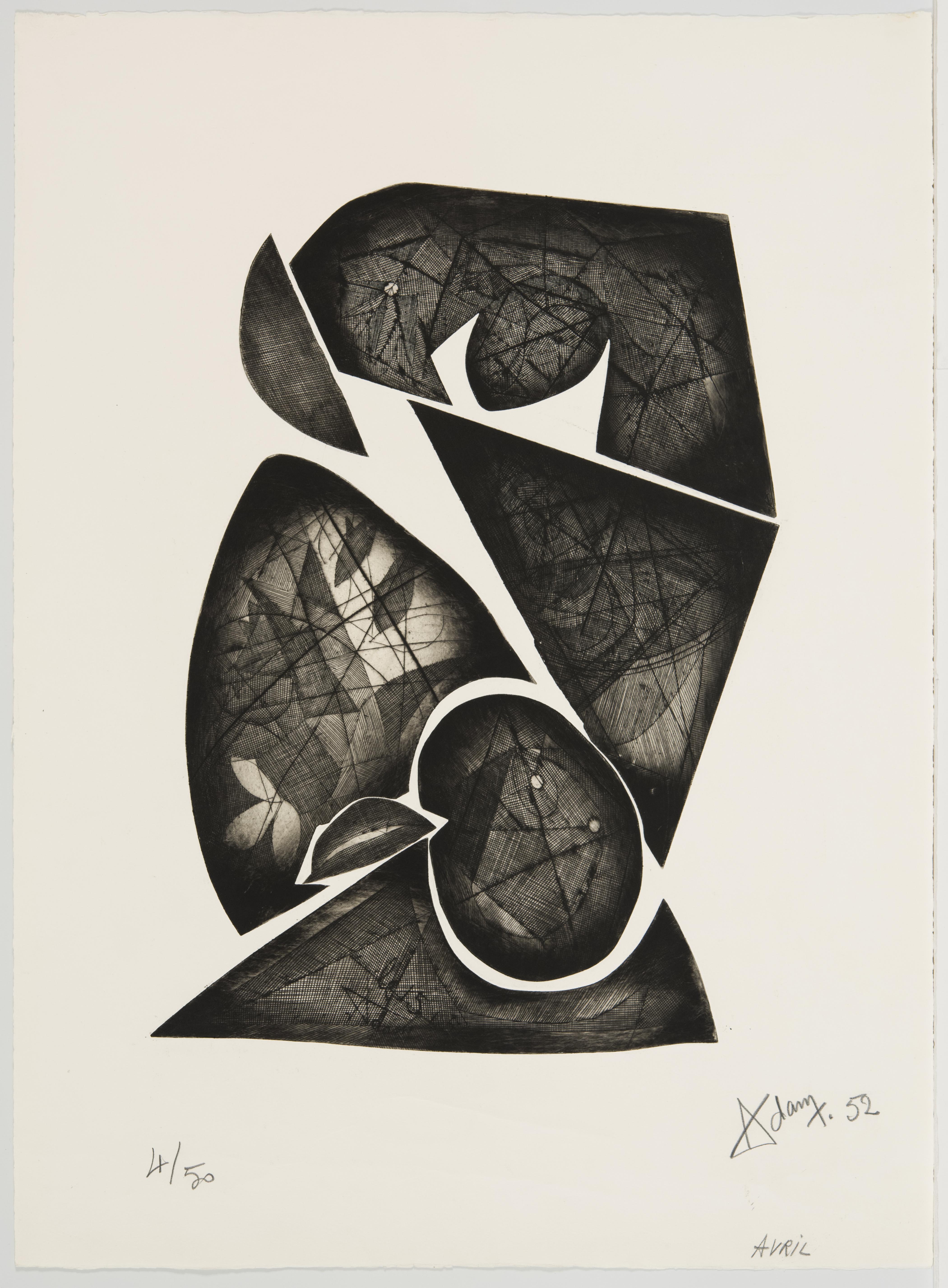 Henri Georges Adam, April, 1951