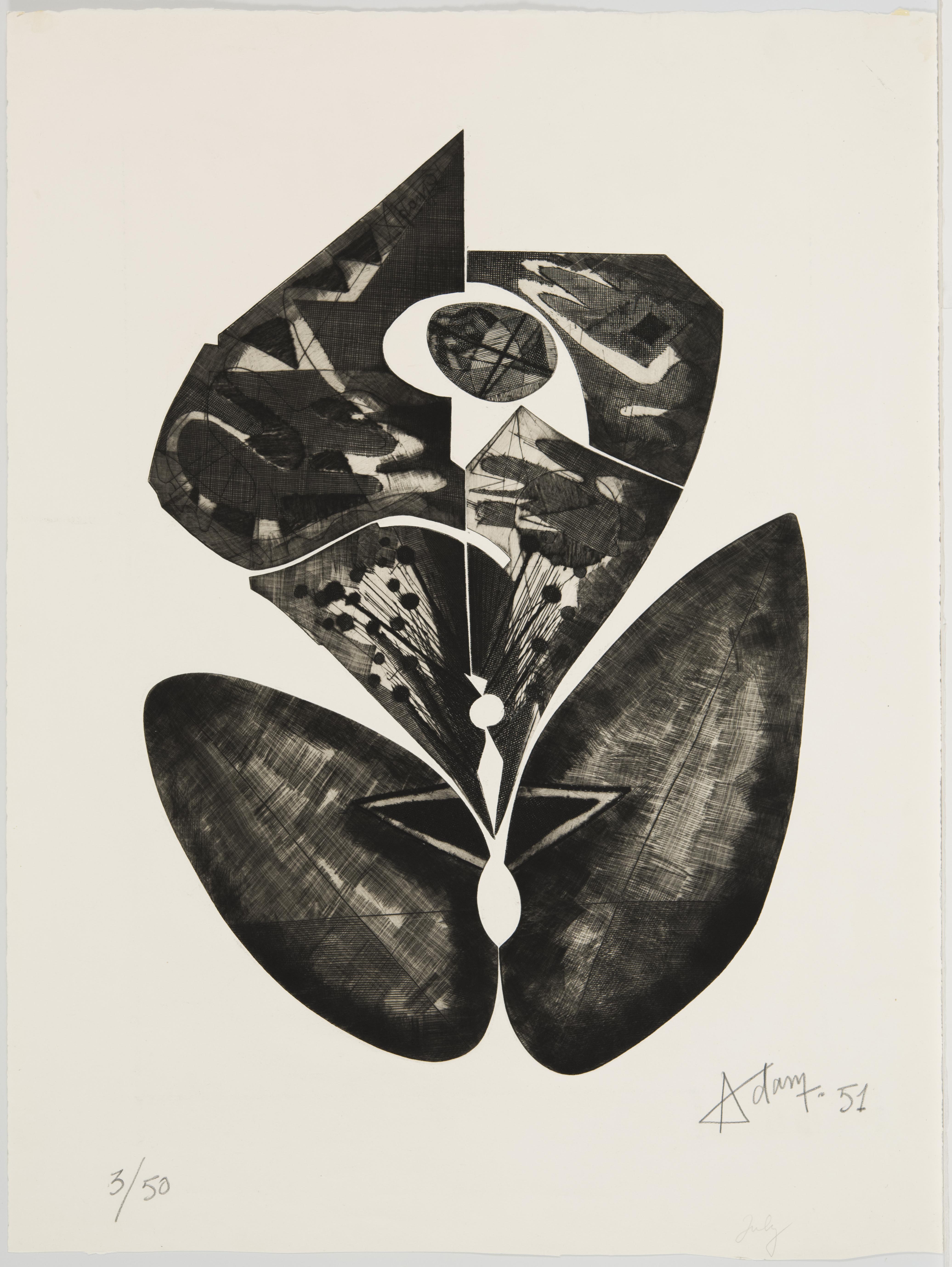 Henri Georges Adam, July, 1951