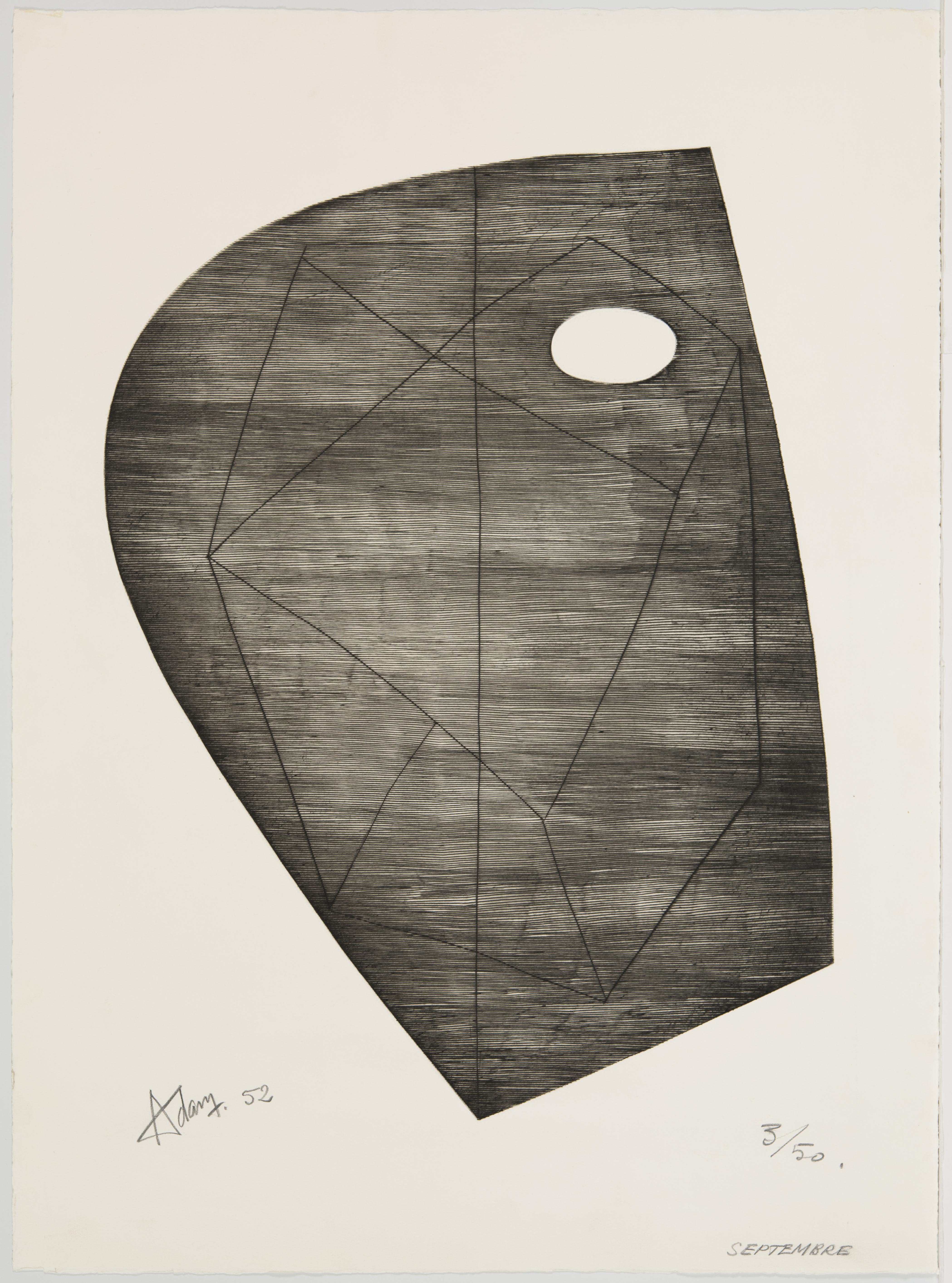 Henri Georges Adam, September, 1952