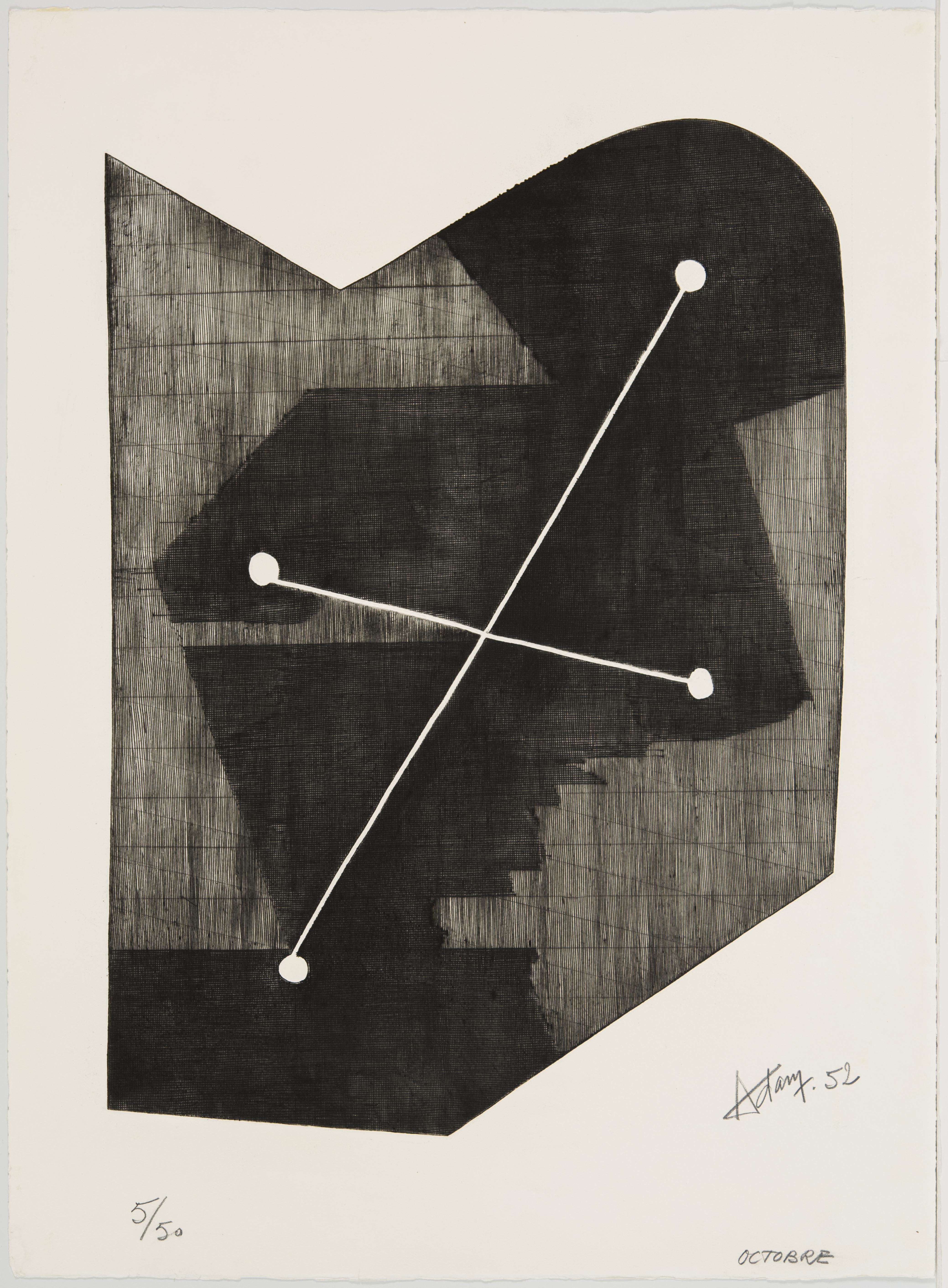 Henri Georges Adam, October, 1952