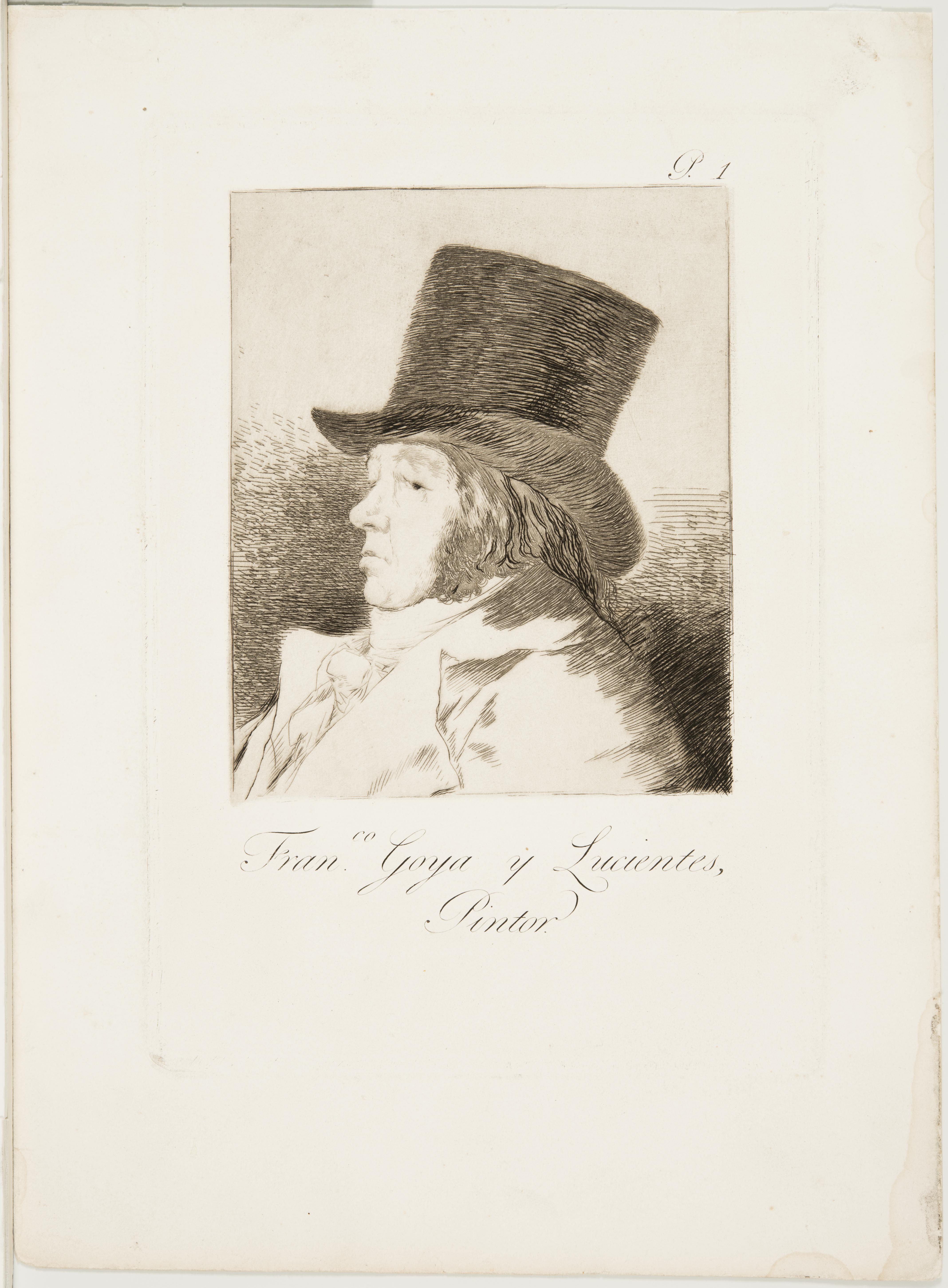 Francisco José de Goya y Lucientes, Self-portrait, 1794 - 1798