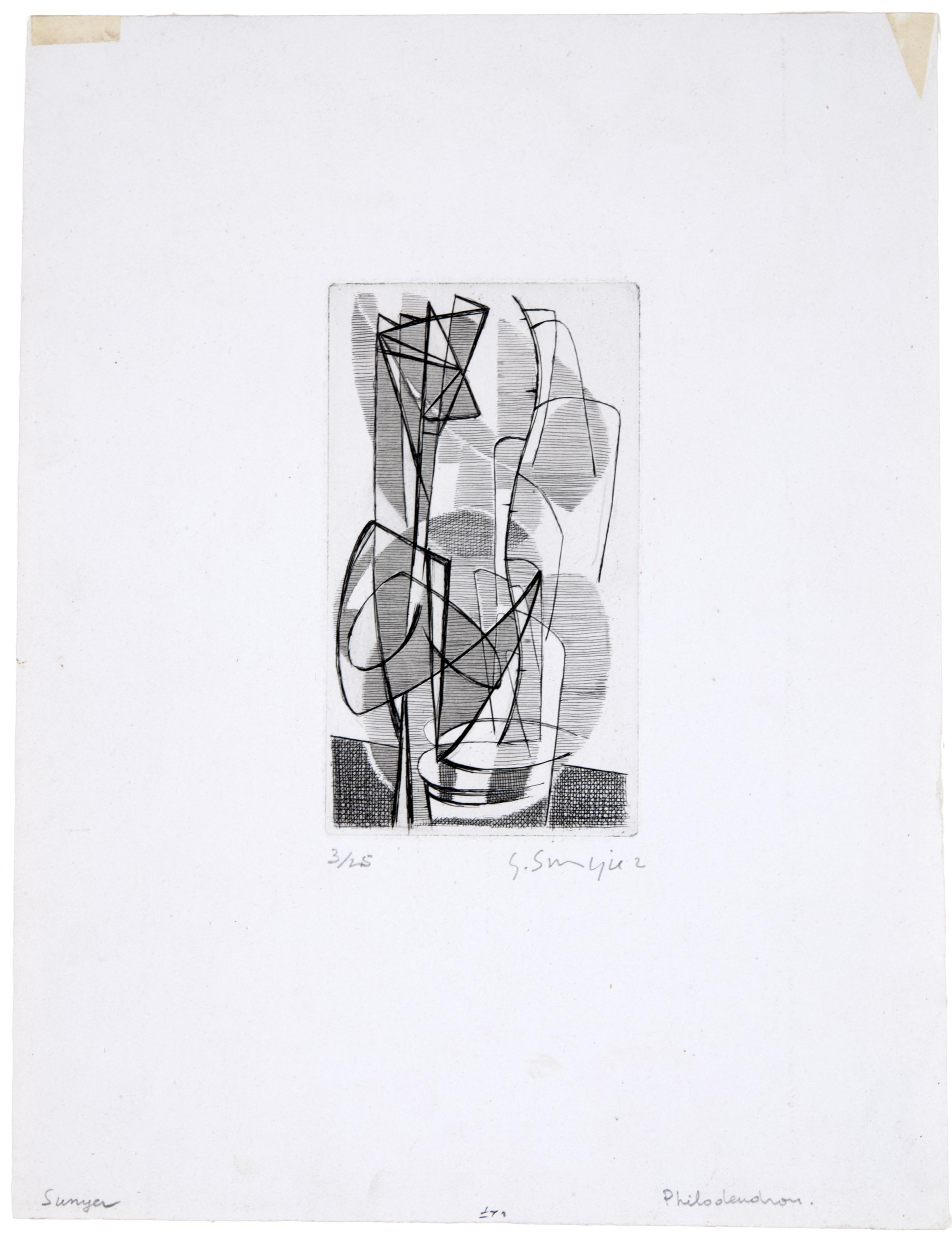 Joaquin Sunyer, Philodendron, 1874-1956