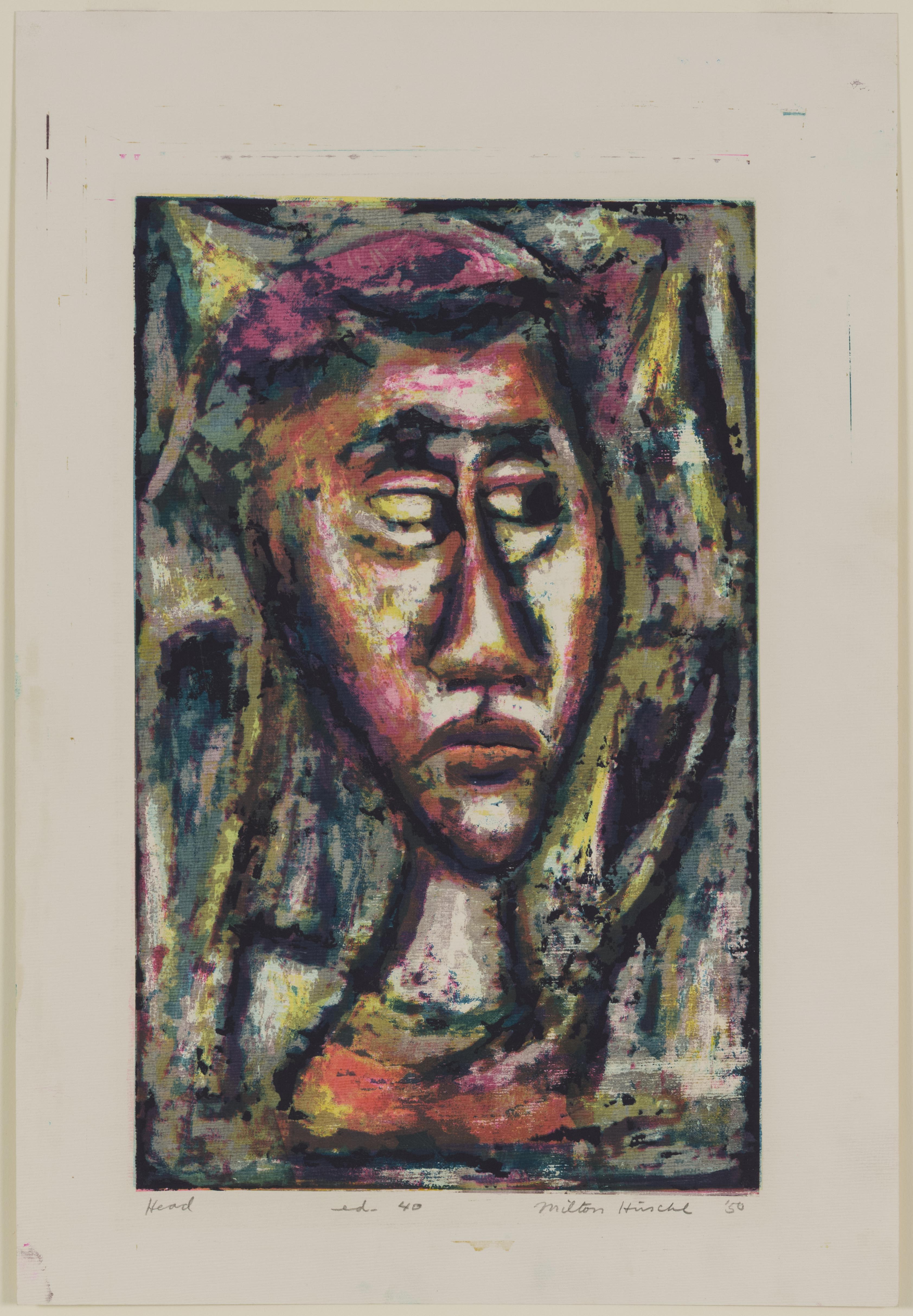 Milton Hirschl, Head, 1950