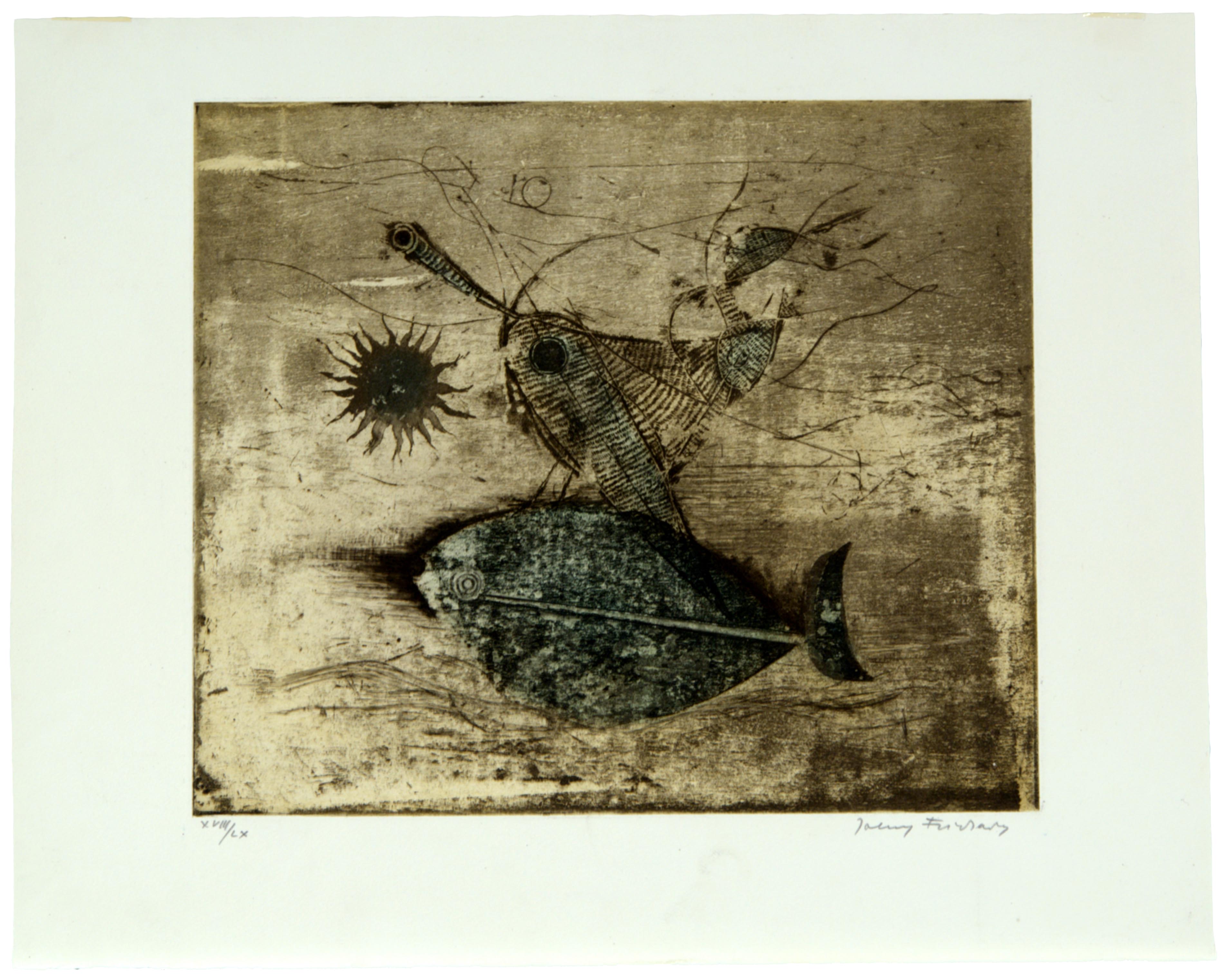 Johnny Friedlaender, Fishes, ca. 1950