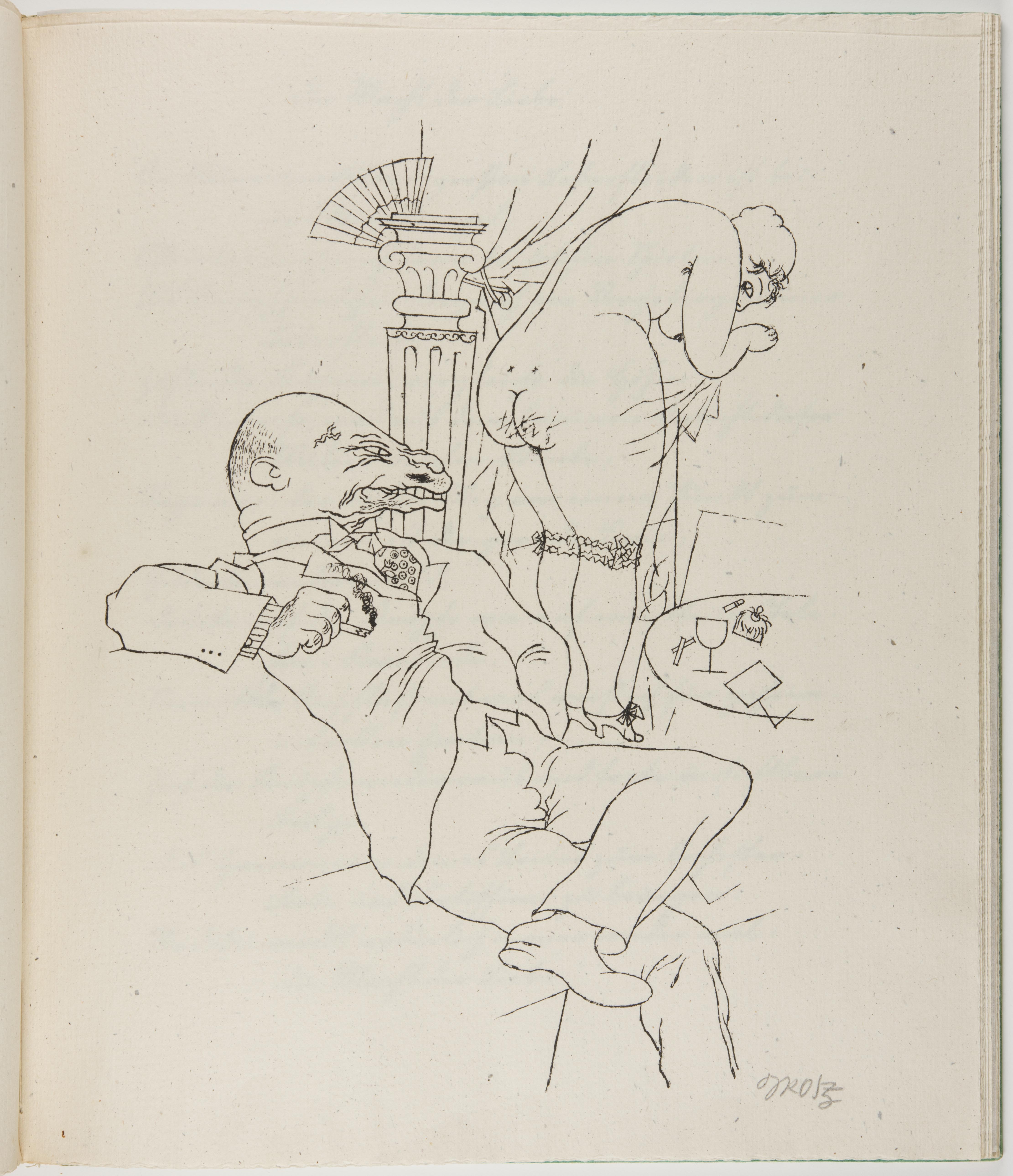 George Grosz, Munkepunke Dionysos: Groteske Liebesgedichte von Alfred Richard Meyer, 1921