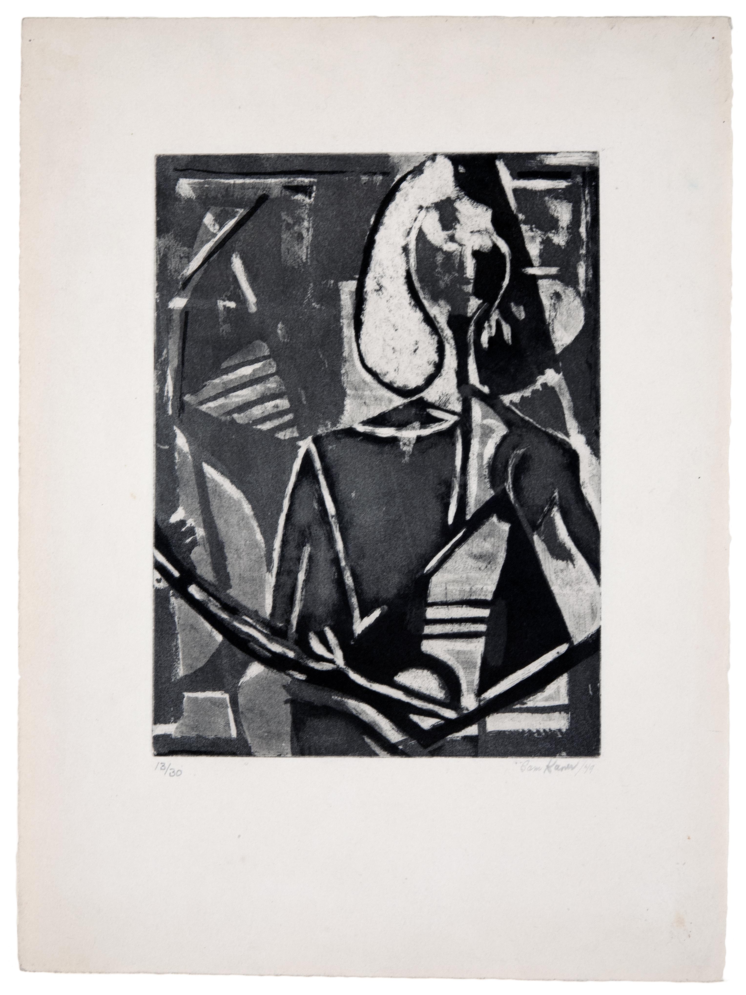 Sam Kaner, Femme a la Balaika, 1949