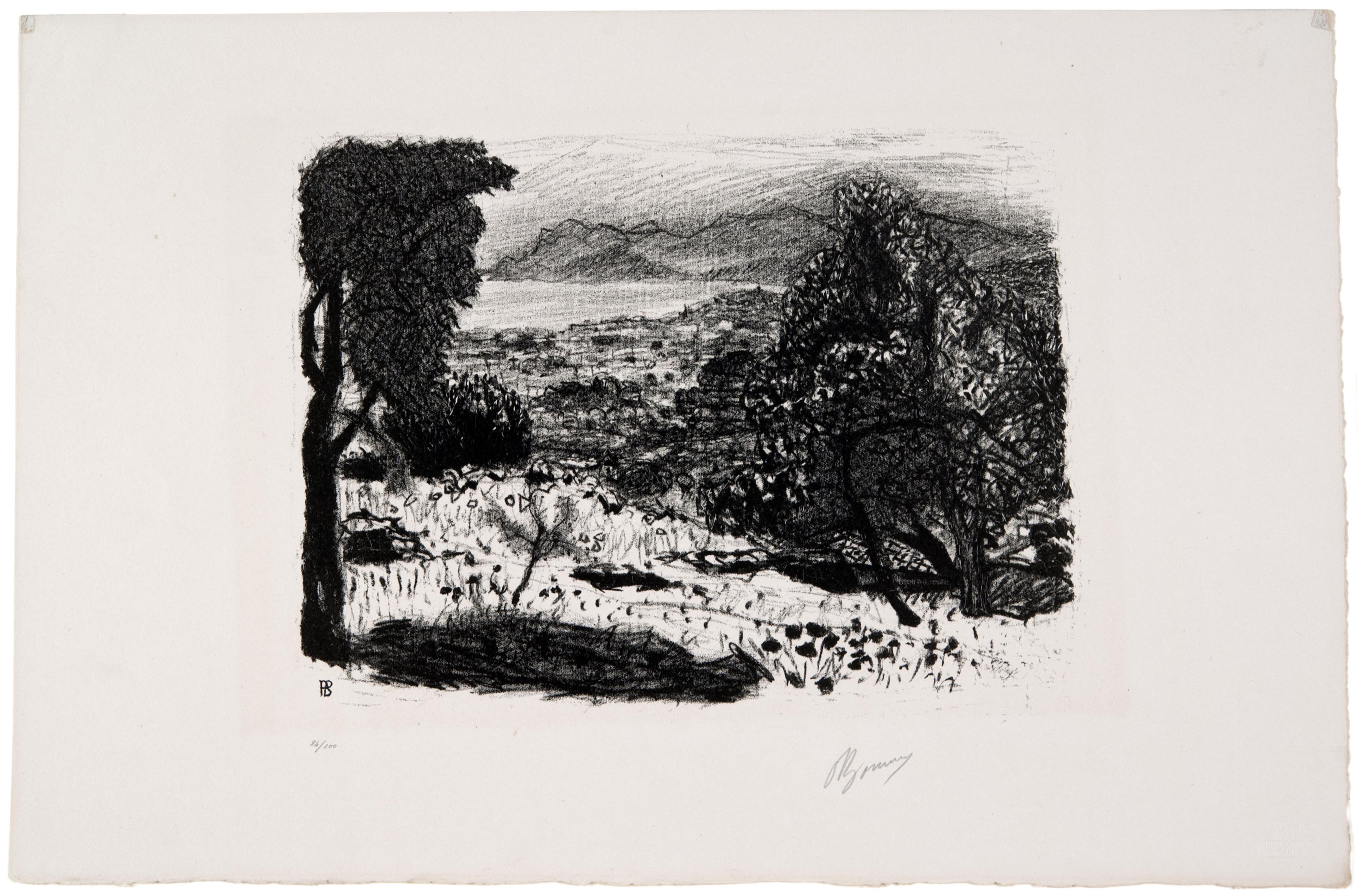 Pierre Bonnard, Landscape in the South of France, 1925