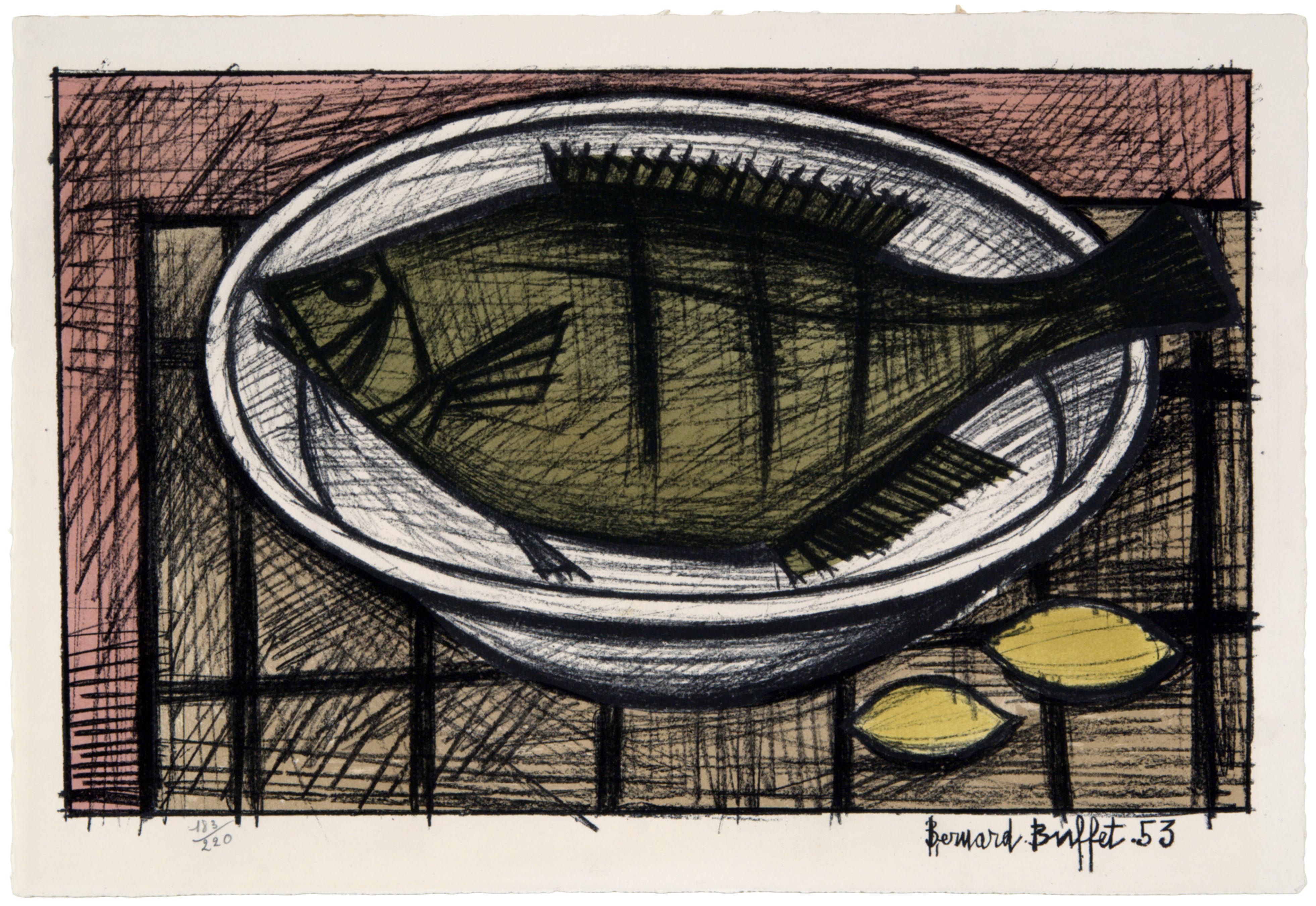 Bernard Buffet, Fish, 1953