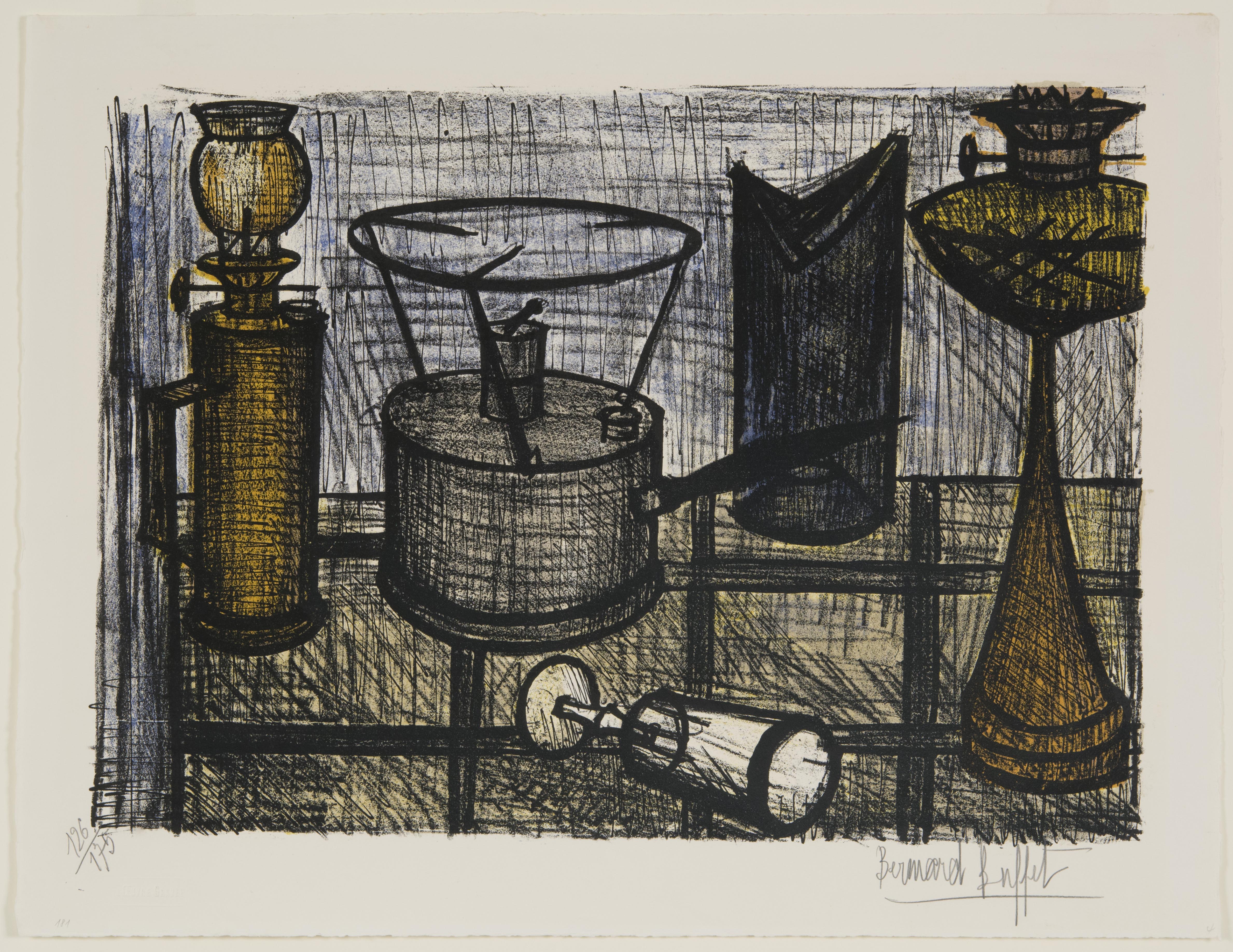 Bernard Buffet, Petrol Lamp, 1954