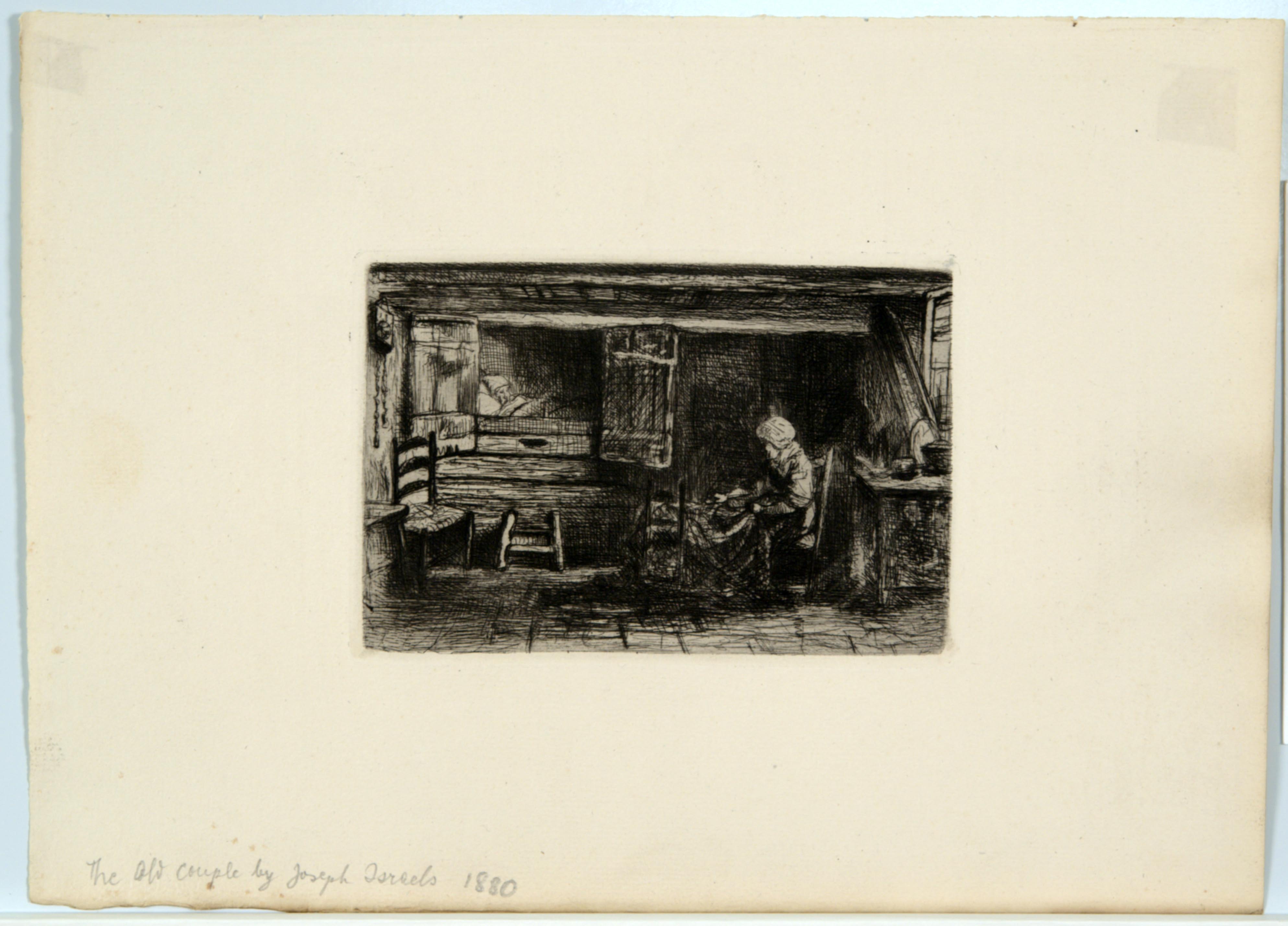 Jozef Israëls, Old and Worn, 1873
