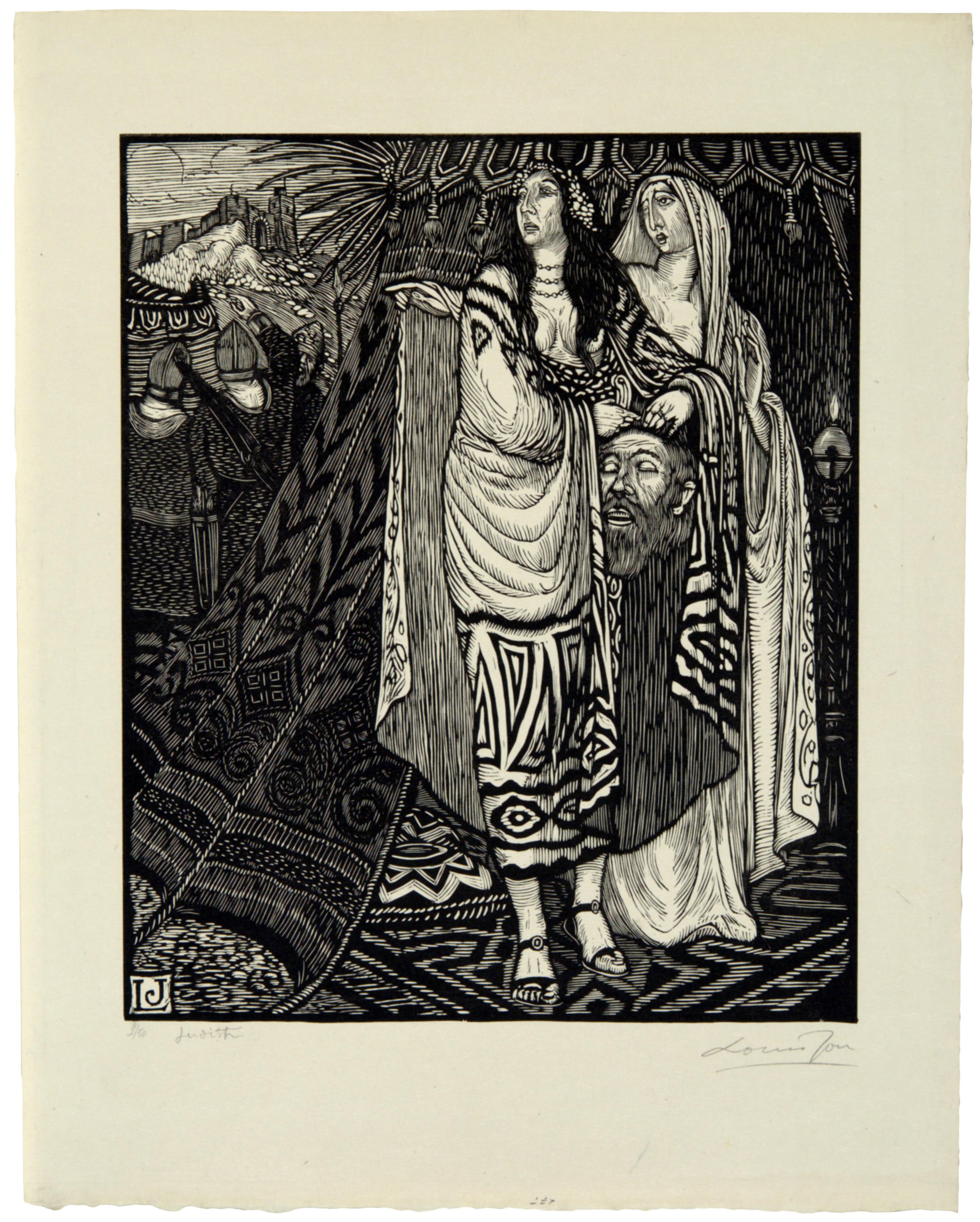 Louis Jou, Judith, 1914