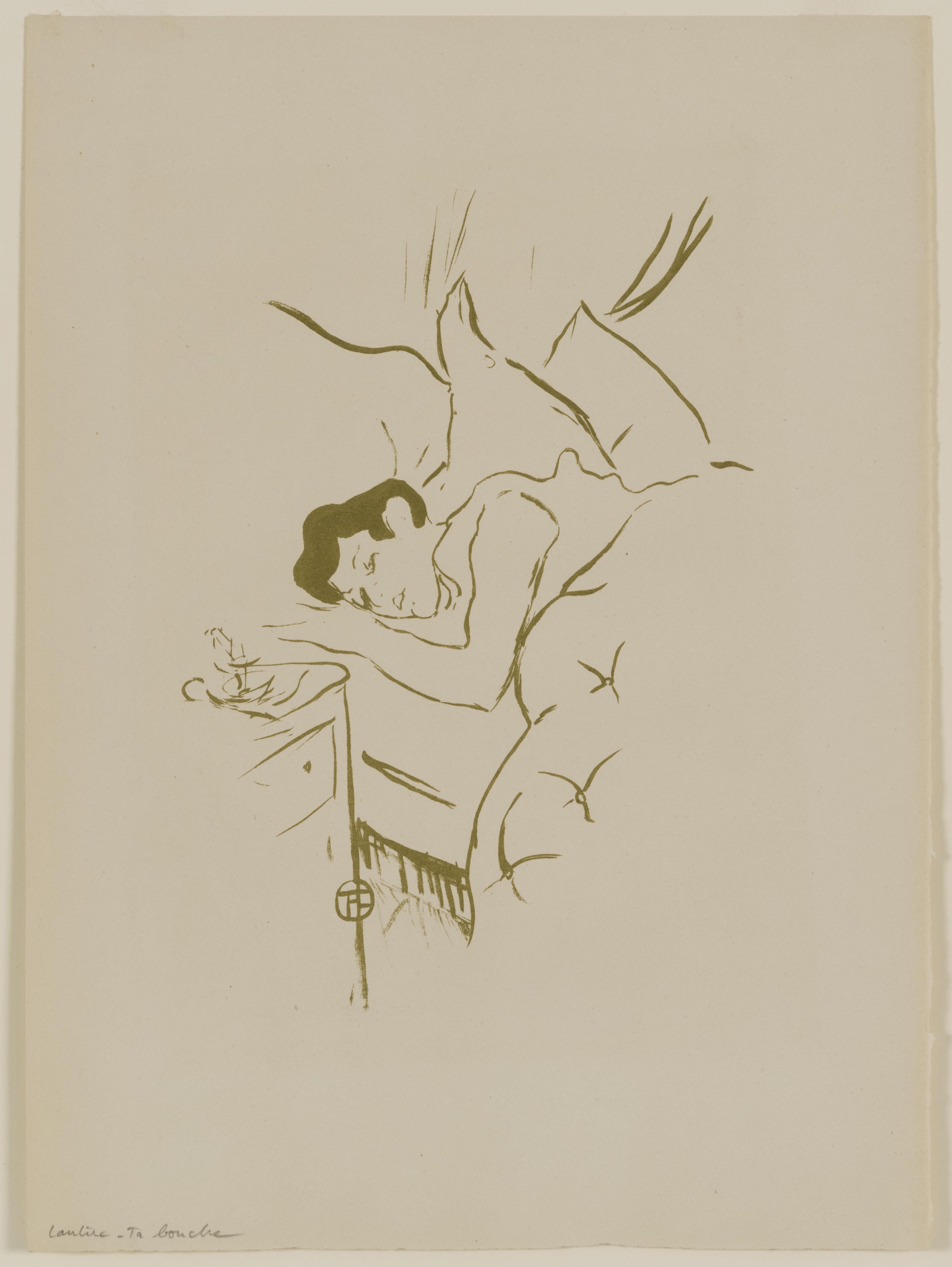 Henri de Toulouse-Lautrec, Thy Lips, 1893