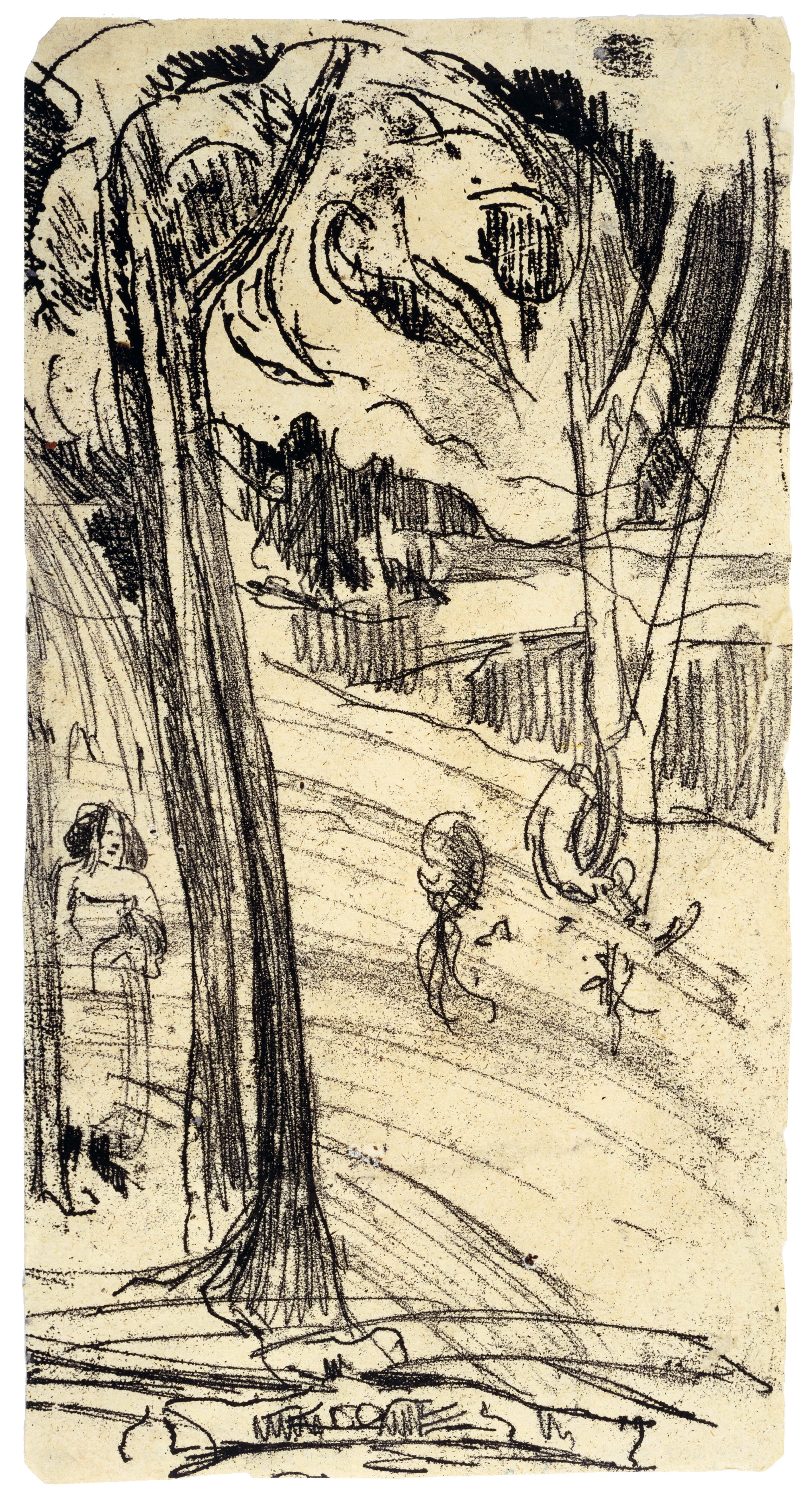 Paul Gauguin, Marquesan Landscape, 1901-1902