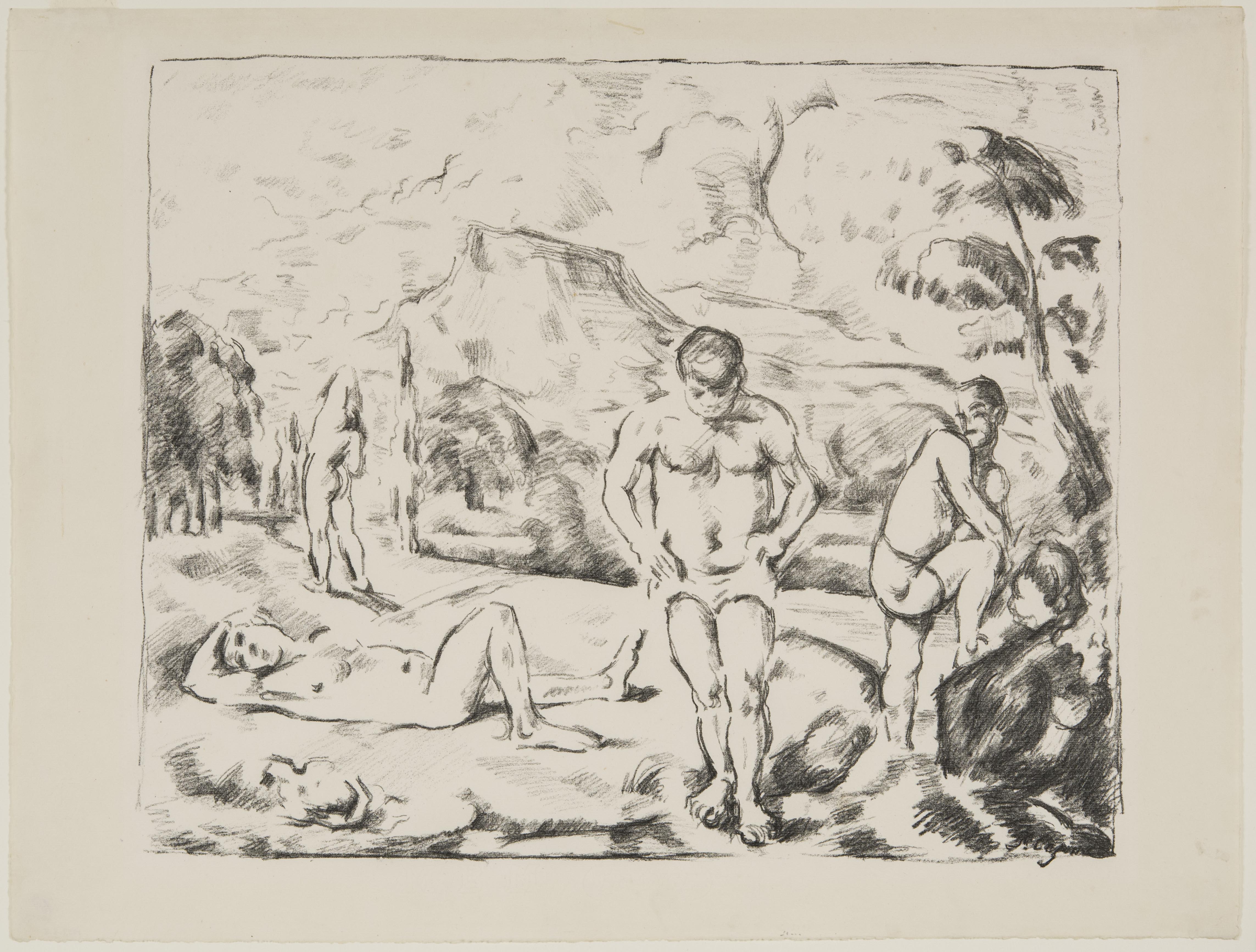 Paul Cézanne, The Large Bathers, 1898