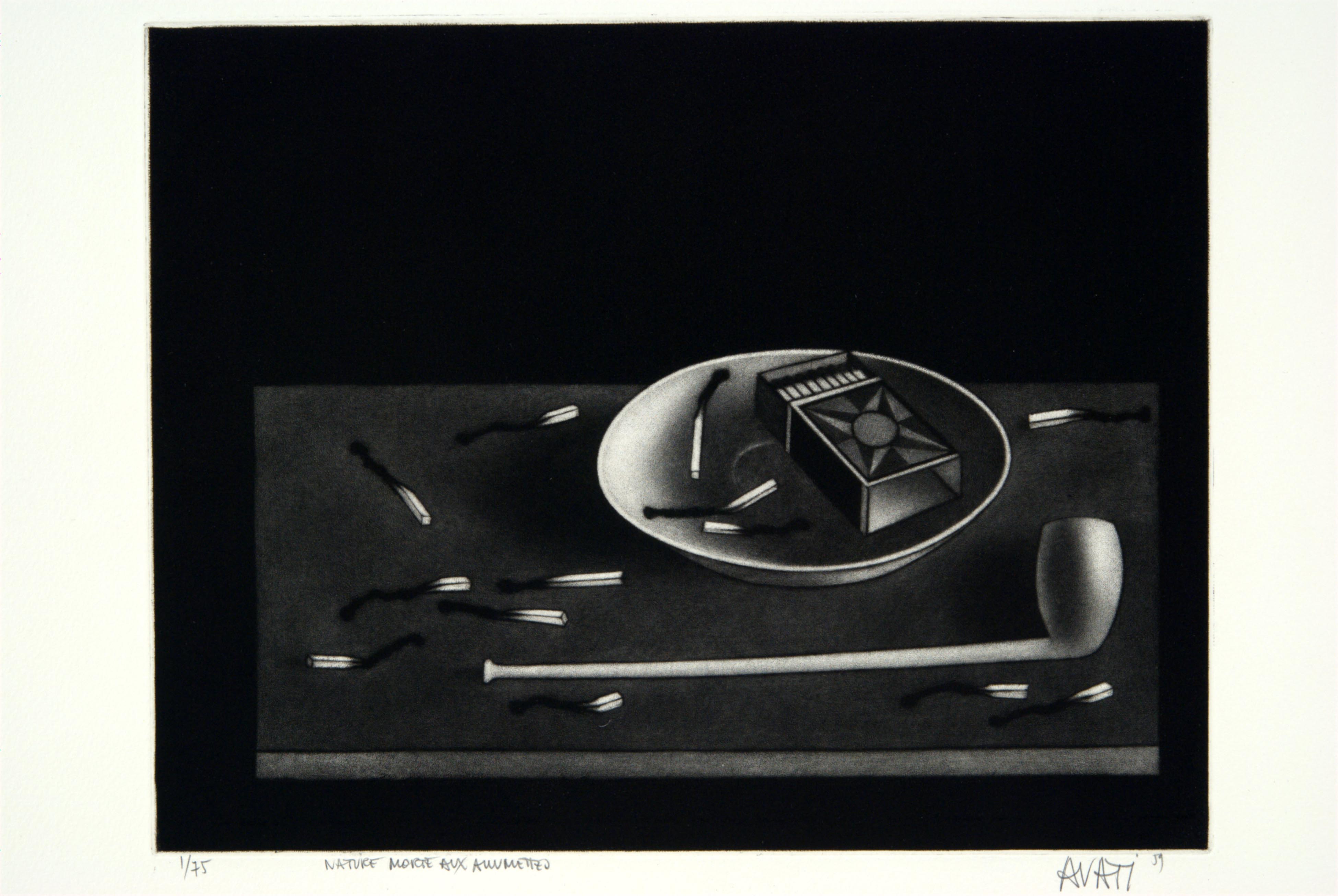 Mario Avati, Still Life with Matches, 1959