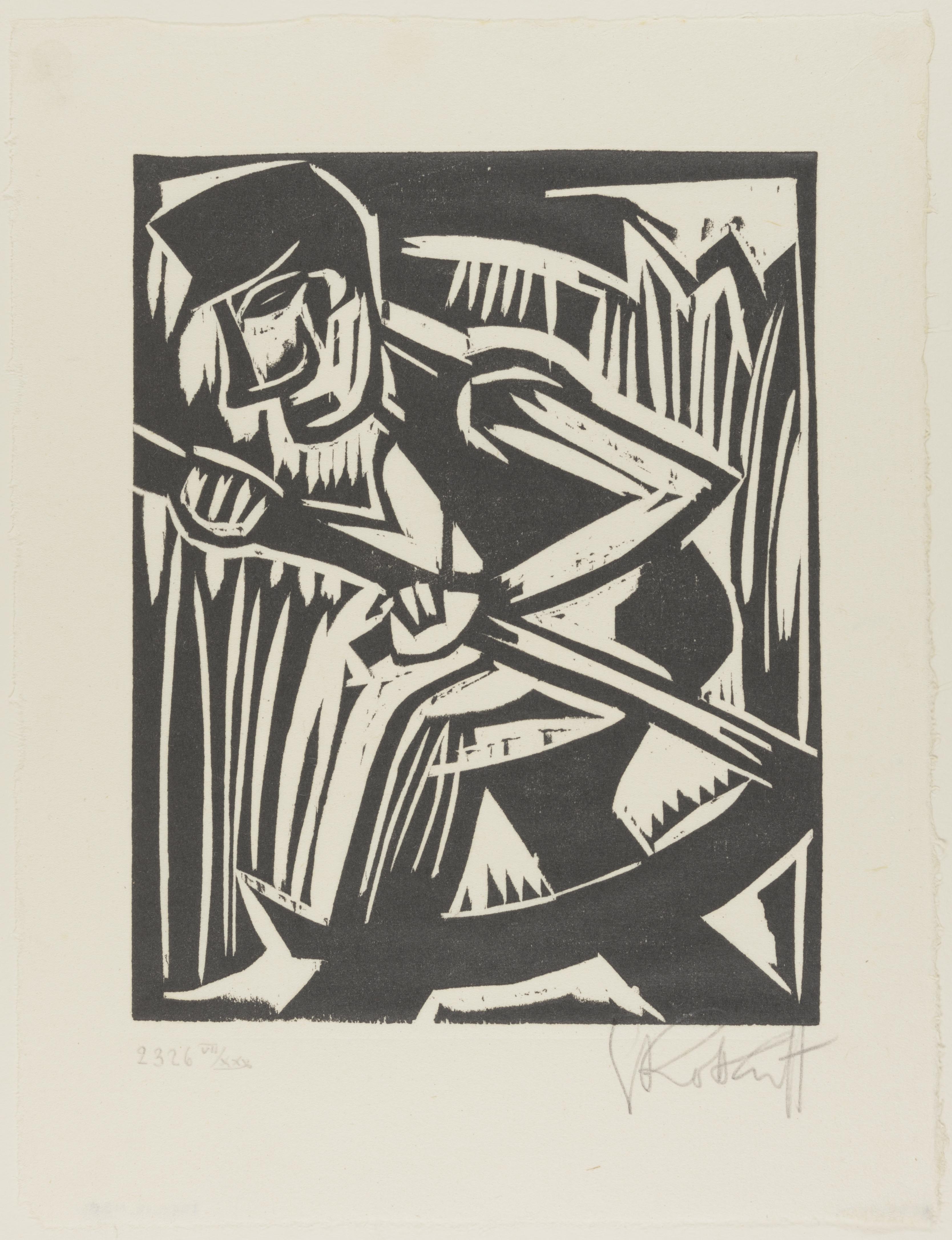 Karl Schmidt-Rottluff, Mower, 1924