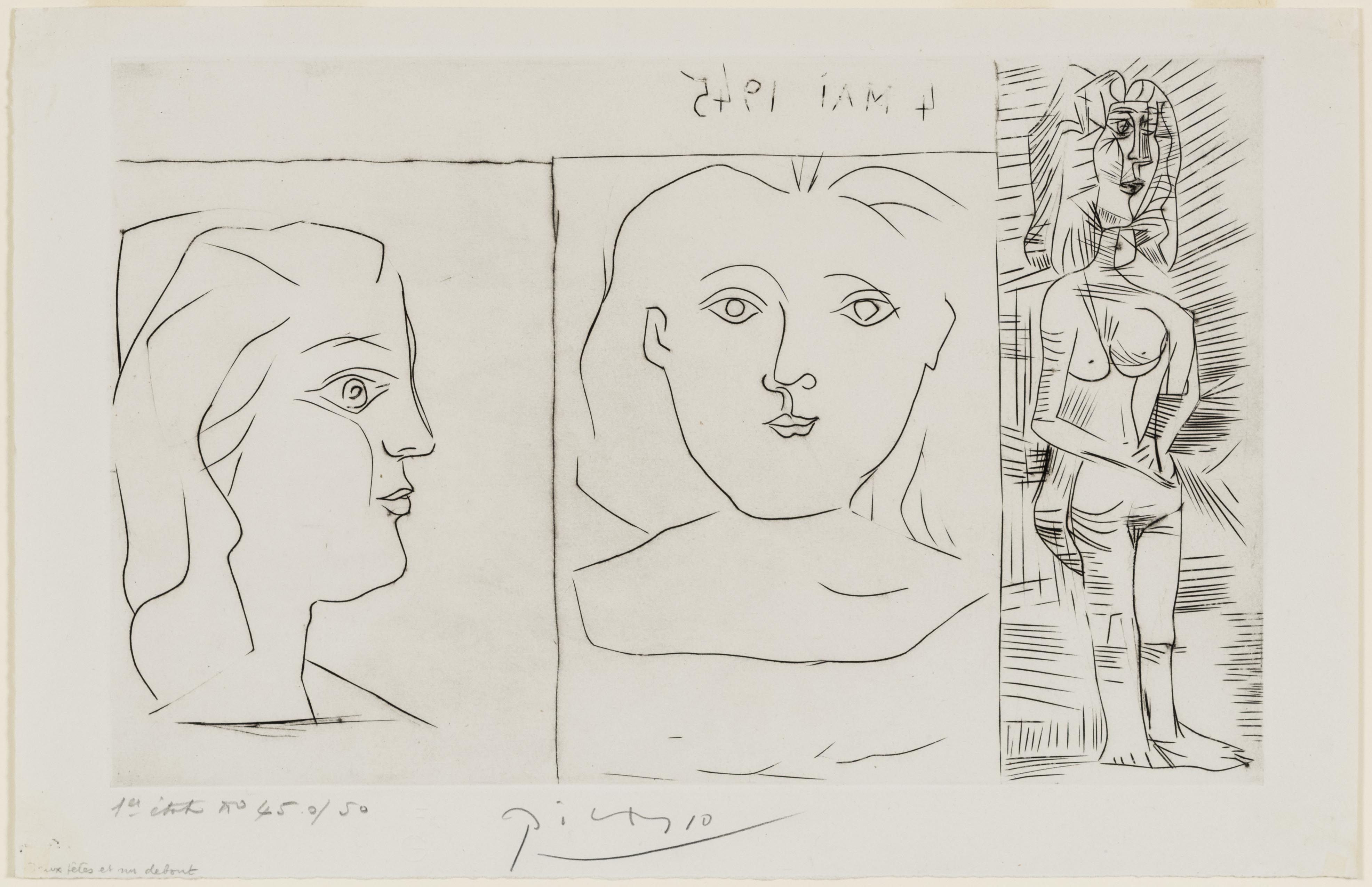 Pablo Picasso, May 4, 1945, 1945