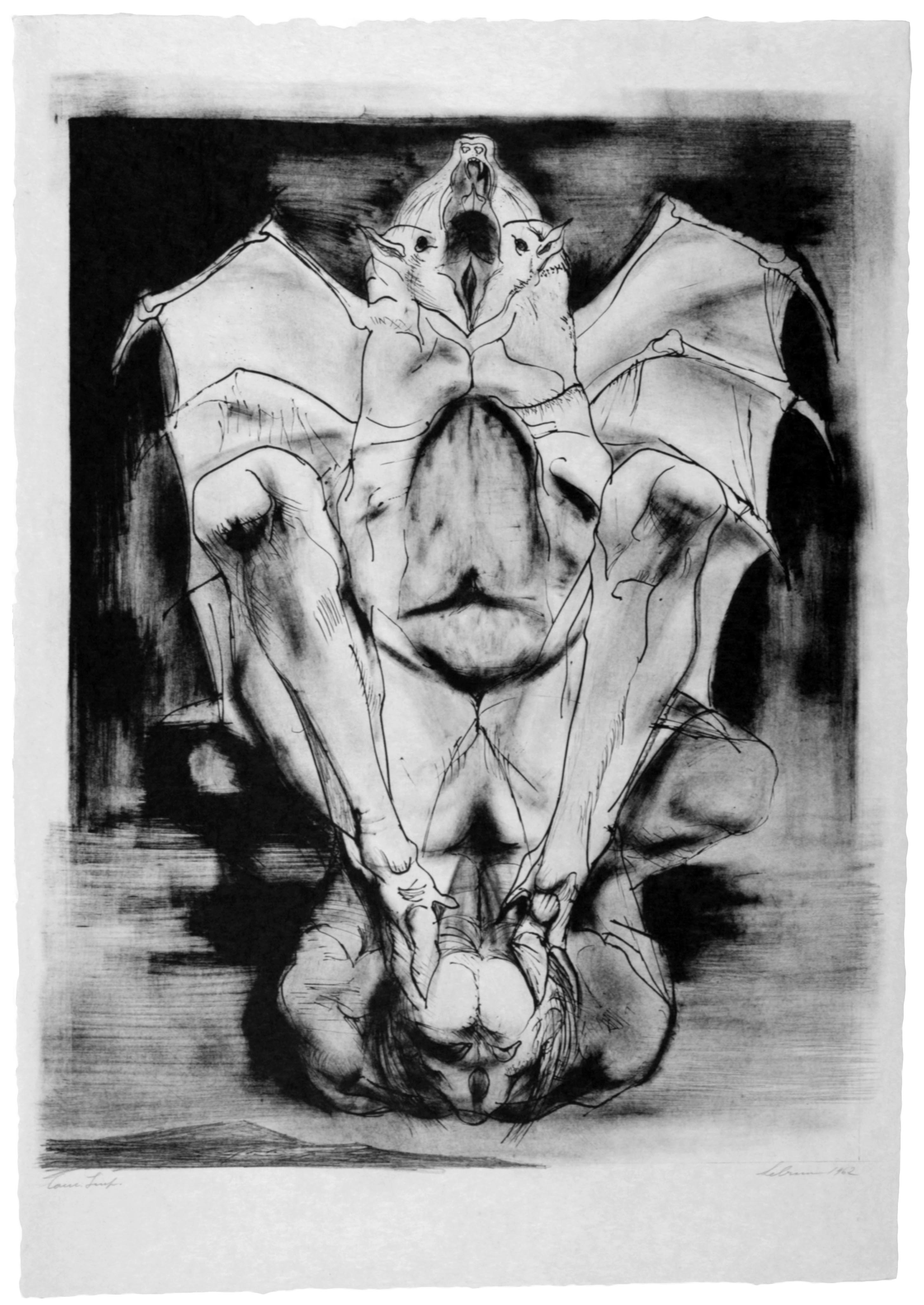 Rico Lebrun, Inferno Series G, January 17-18, 1962
