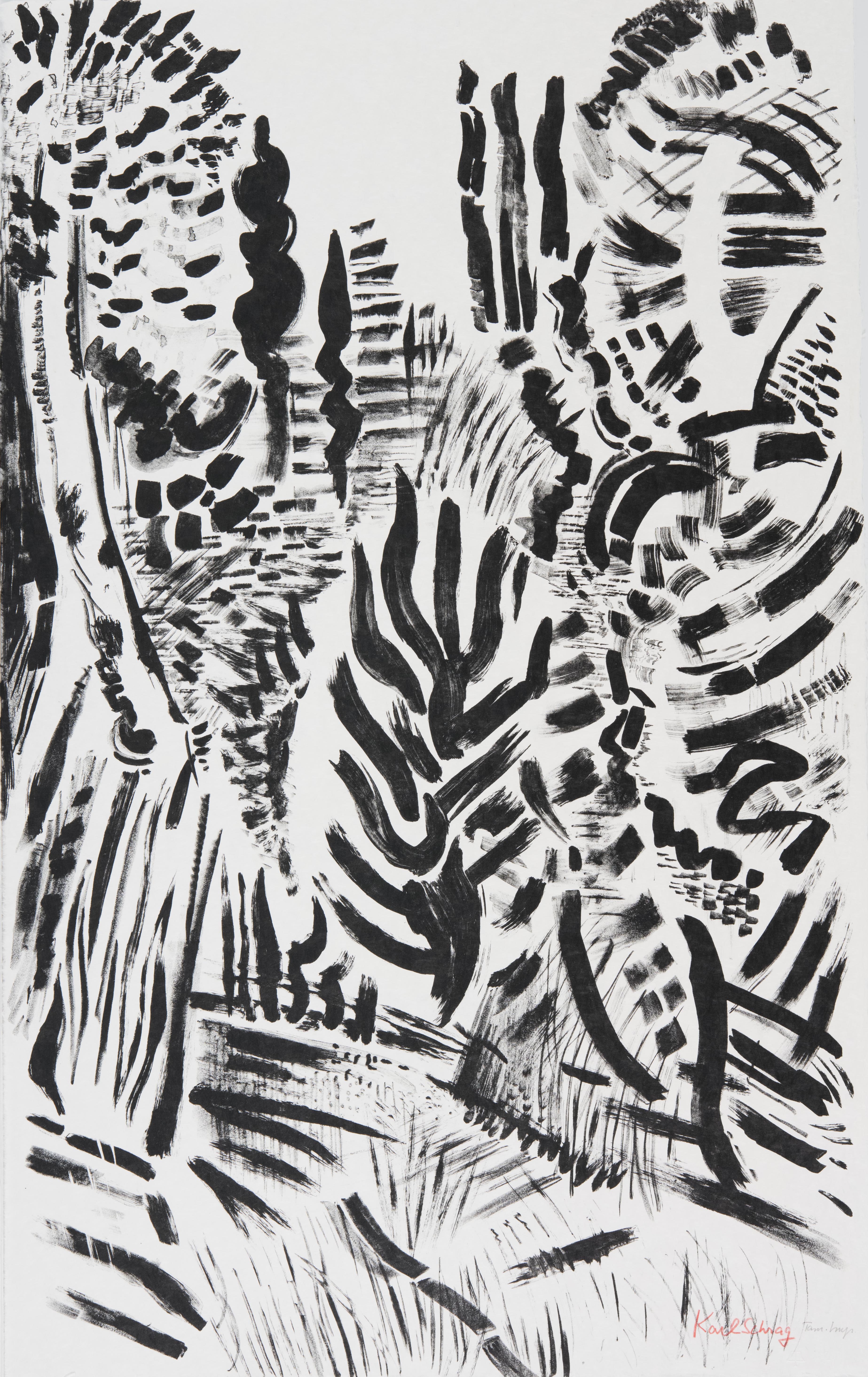 Karl Schrag, Overgrown Path, June 15-18, 1962