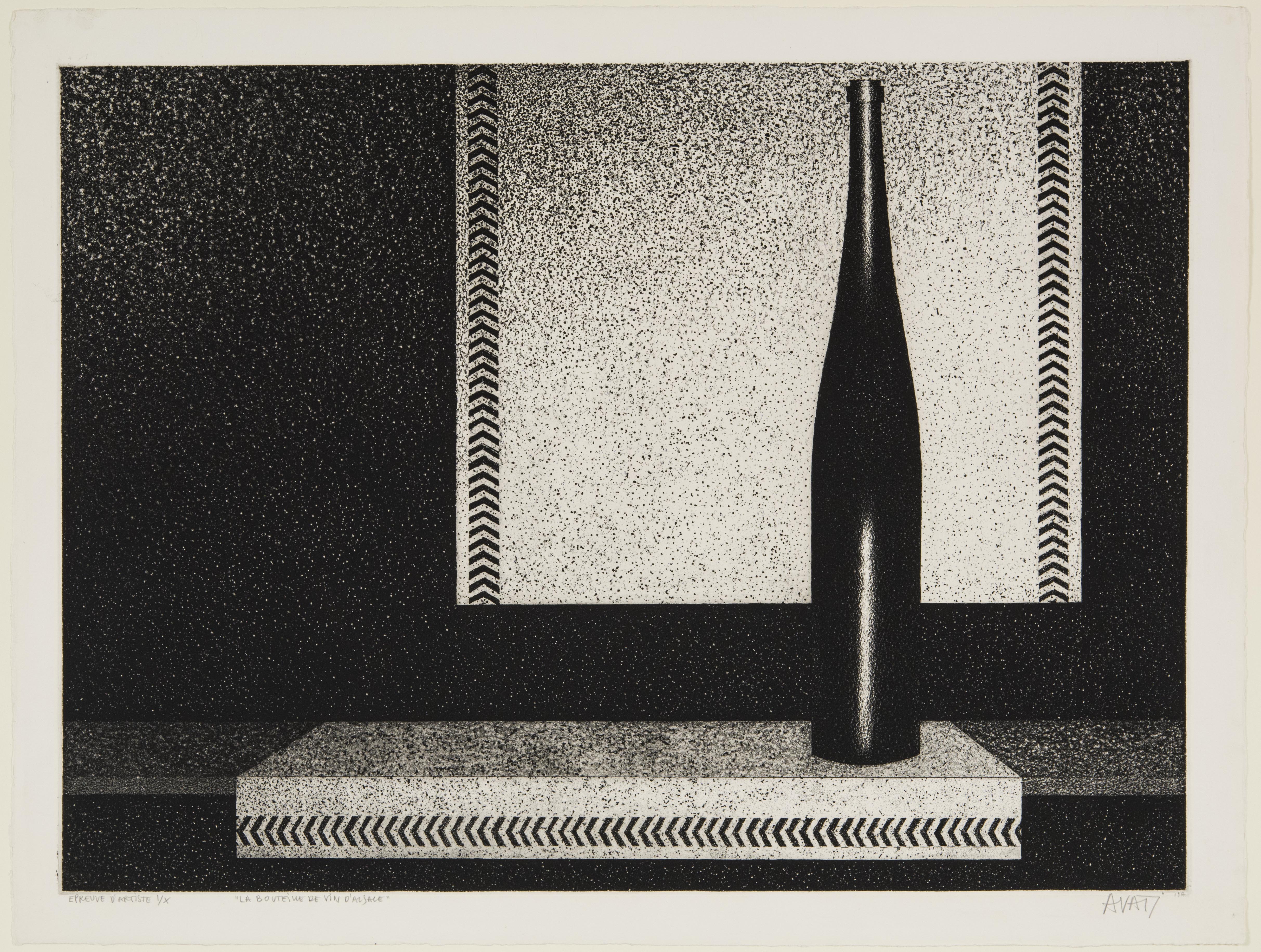 Mario Avati, The Bottle of Alsatian Wine, September 1957