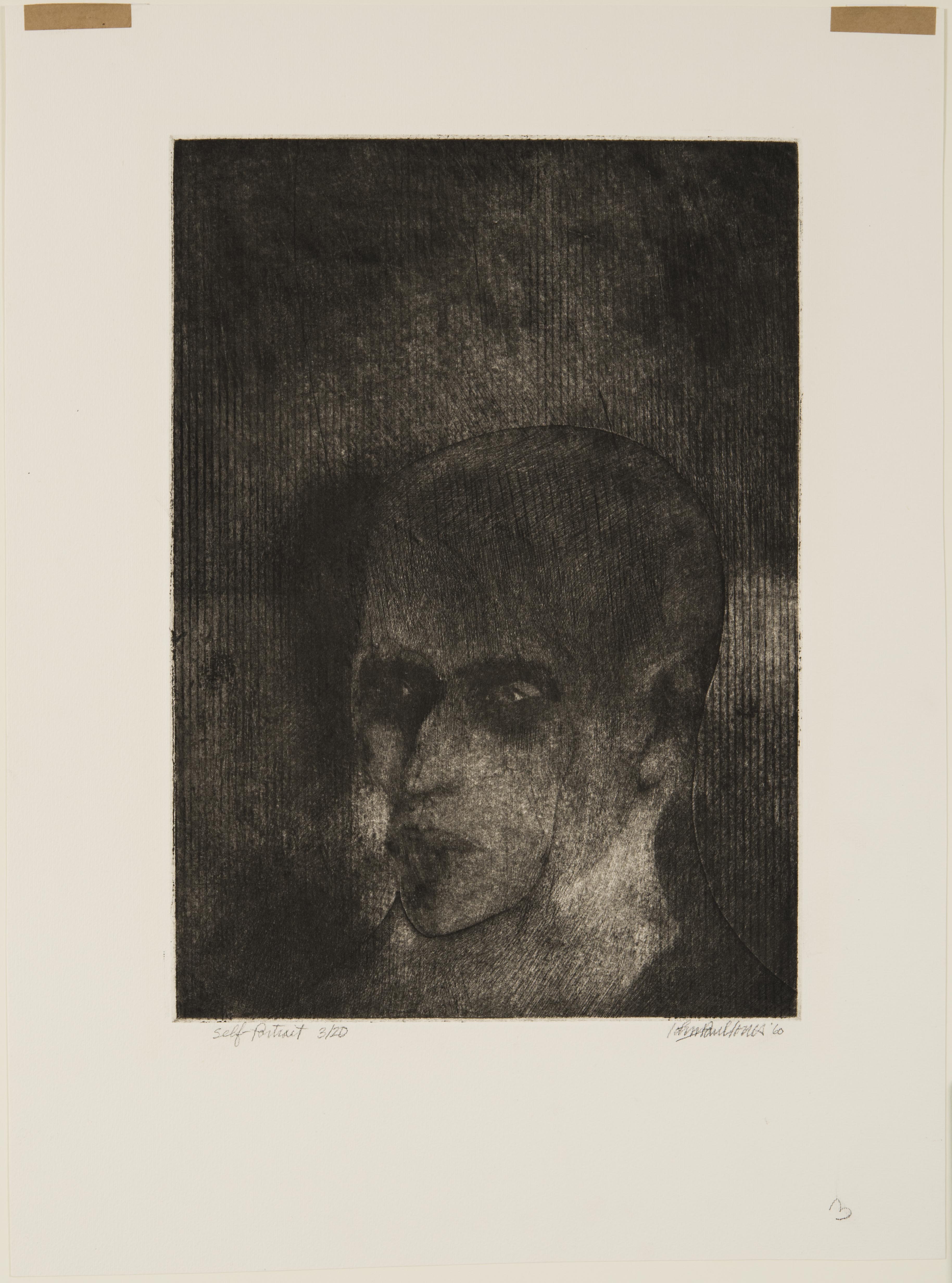 John Paul Jones, Self Portrait, 1960