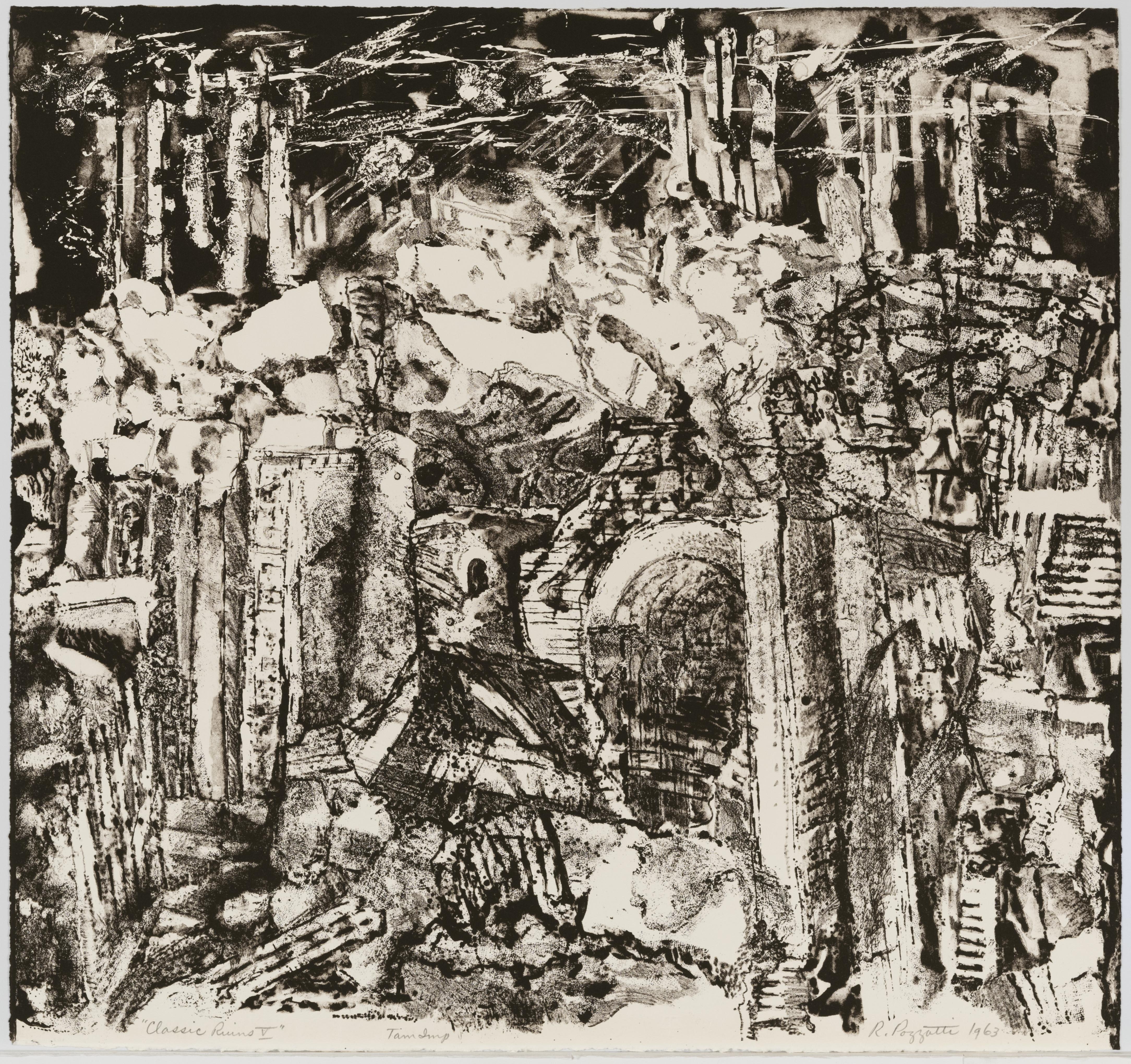 Rudy Pozzatti, Classic Ruins V, March 15-18. 1963