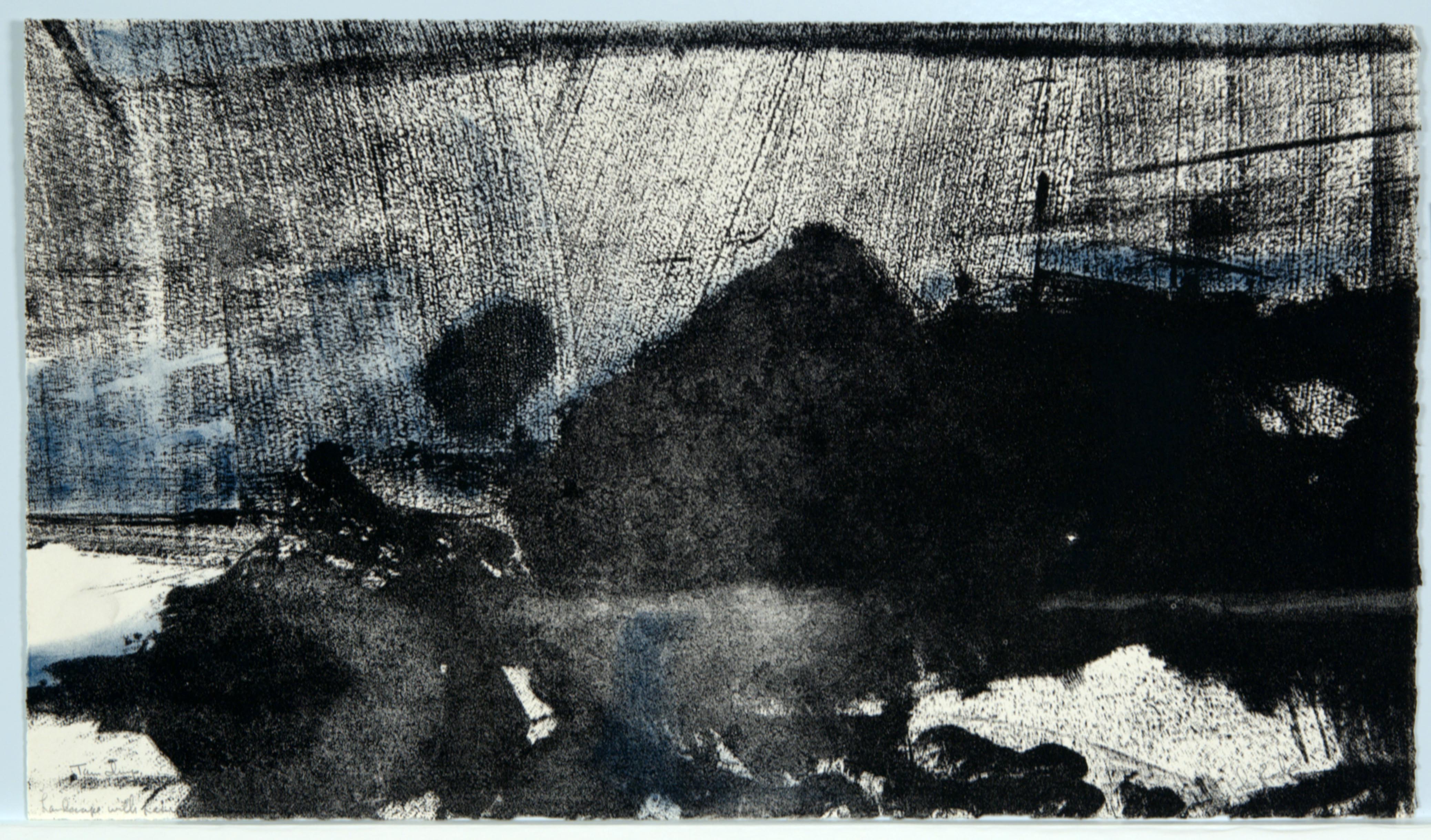 John Rock, Landscape with Rain, January 15, 1963 - April 5, 1963